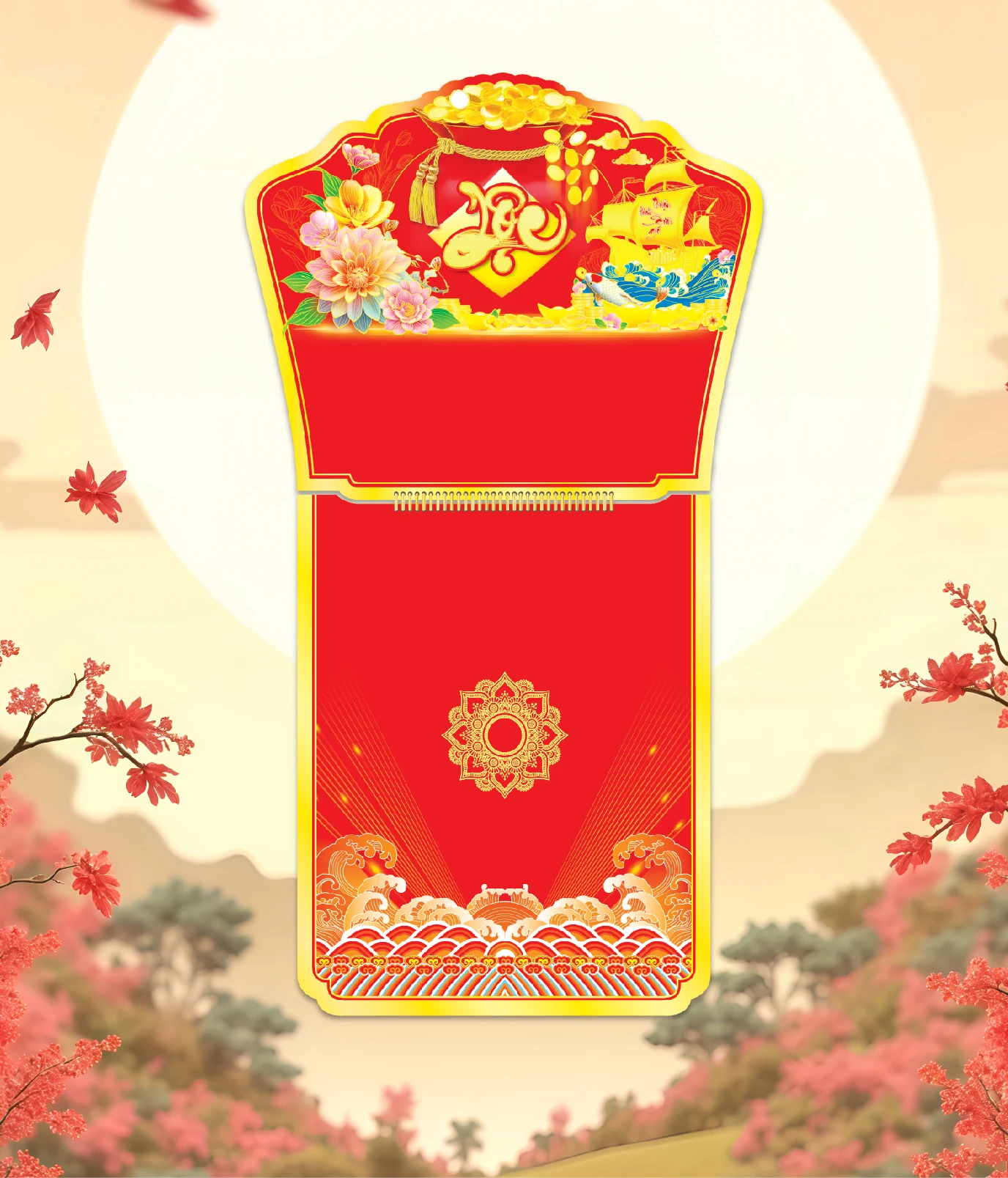 Khánh Lịch Túi Lộc, Hoa Xuân & Thuận Buồm Xuôi Gió