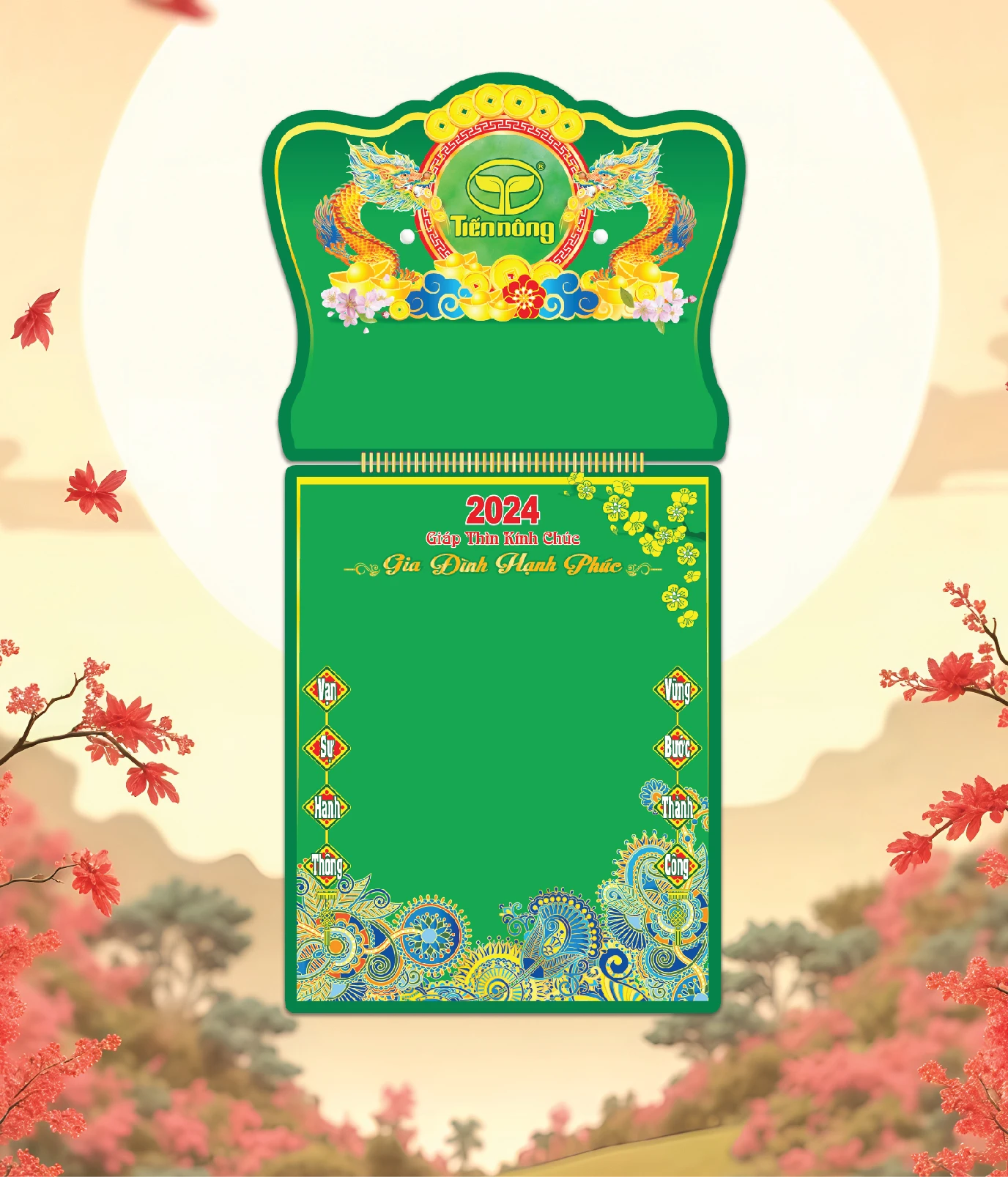 Khánh Lịch 2 Rồng Xanh, Hoa Xuân