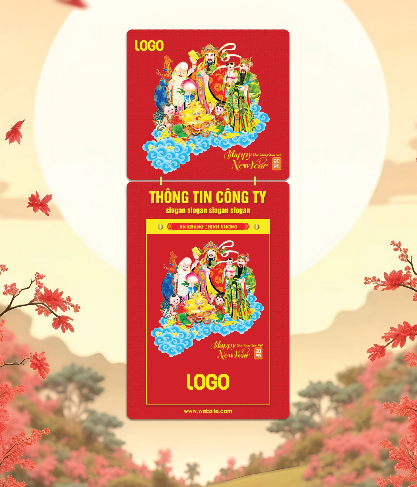 Khánh Lịch Phúc Lộc Thọ, Chúc Mừng Năm Mới