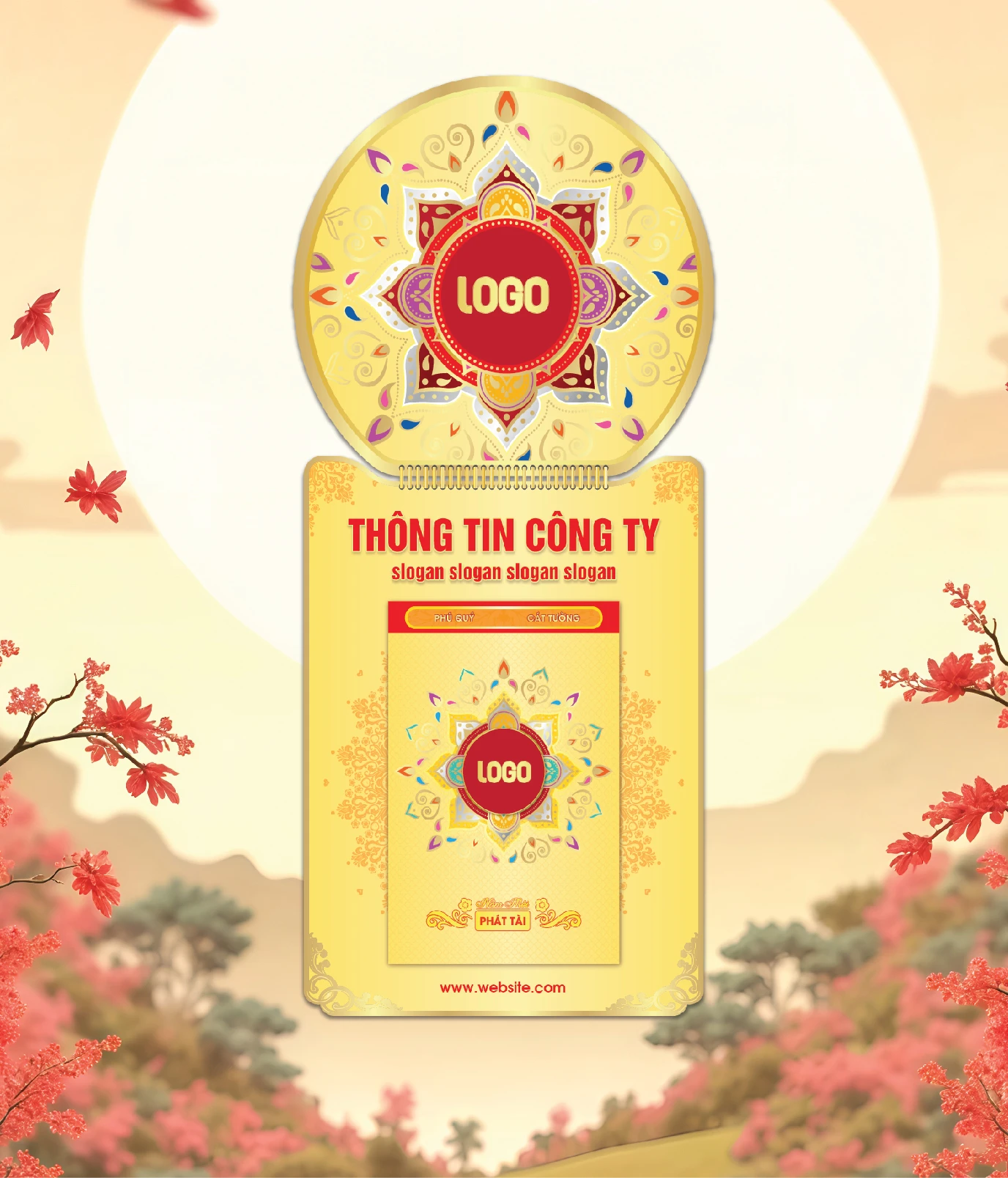 Khánh Lịch Họa Tiết Hoa Văn