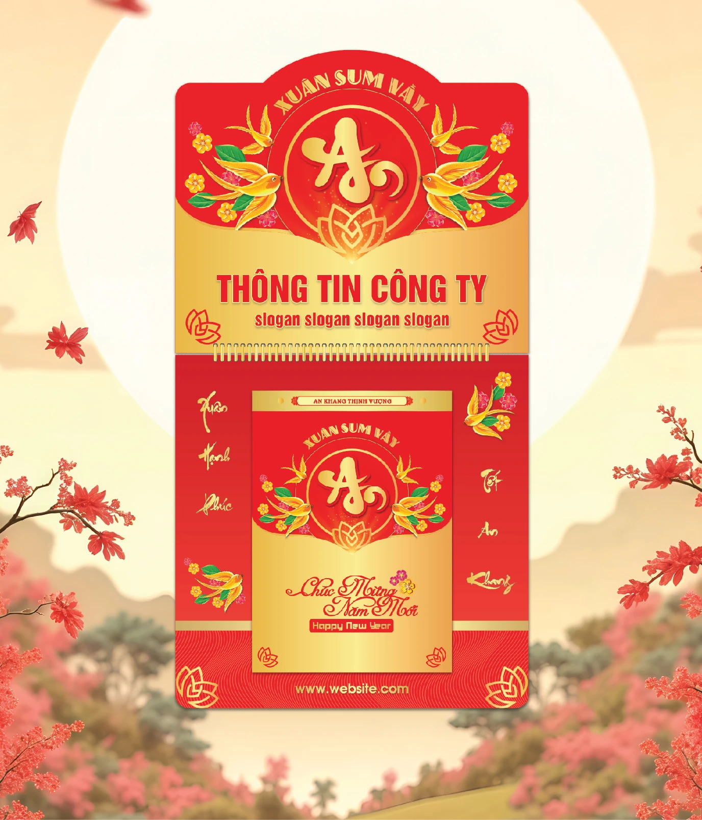 Khánh Lịch Chữ An, Chim Én Xuân