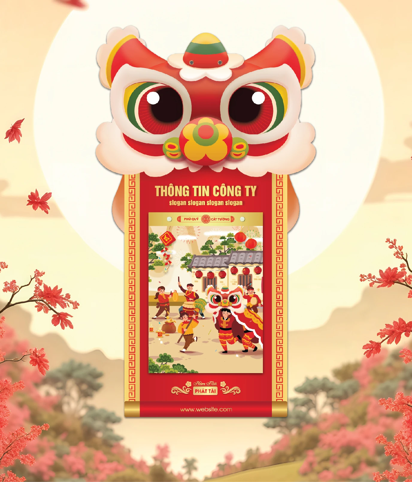 Khánh Lịch Ông Lân Năm Mới