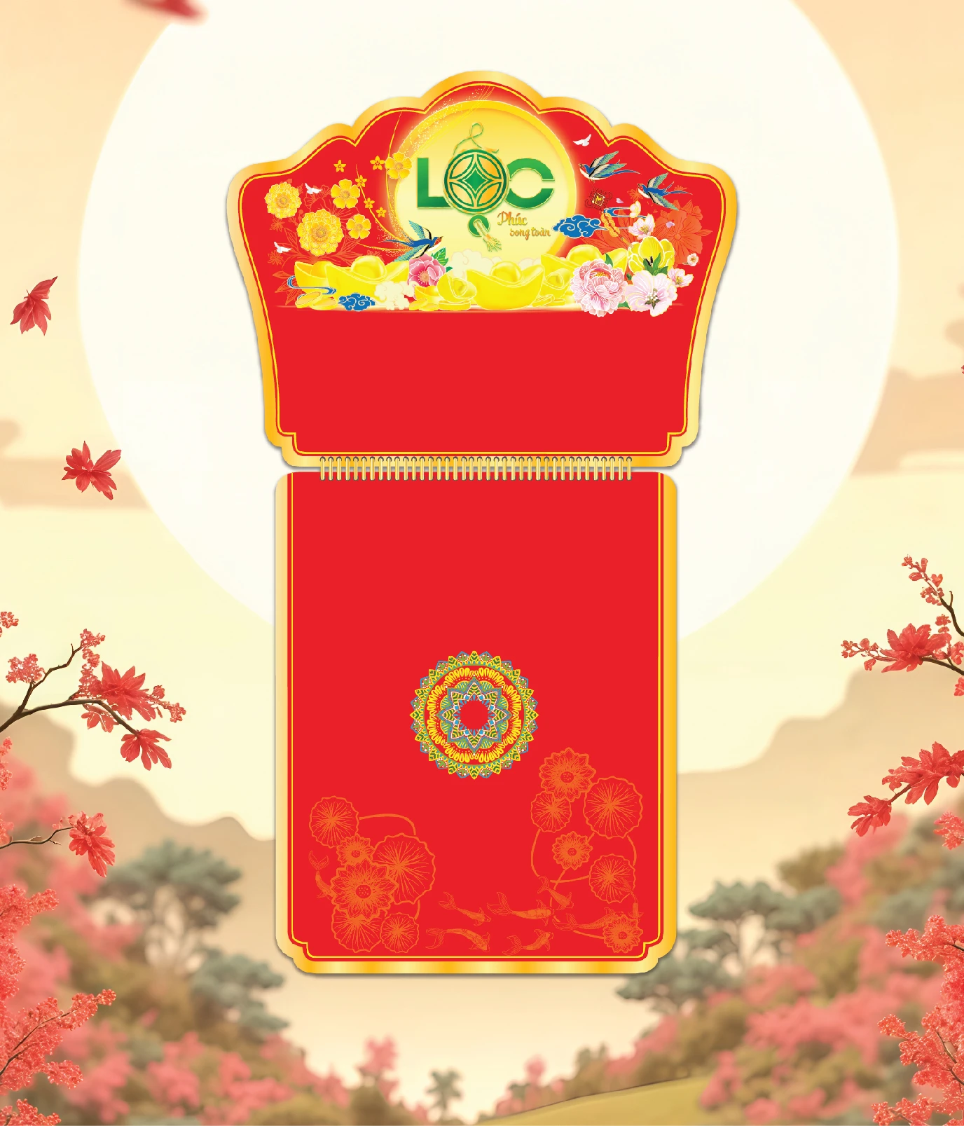 Khánh Lịch Chữ Lộc, Hoa Xuân