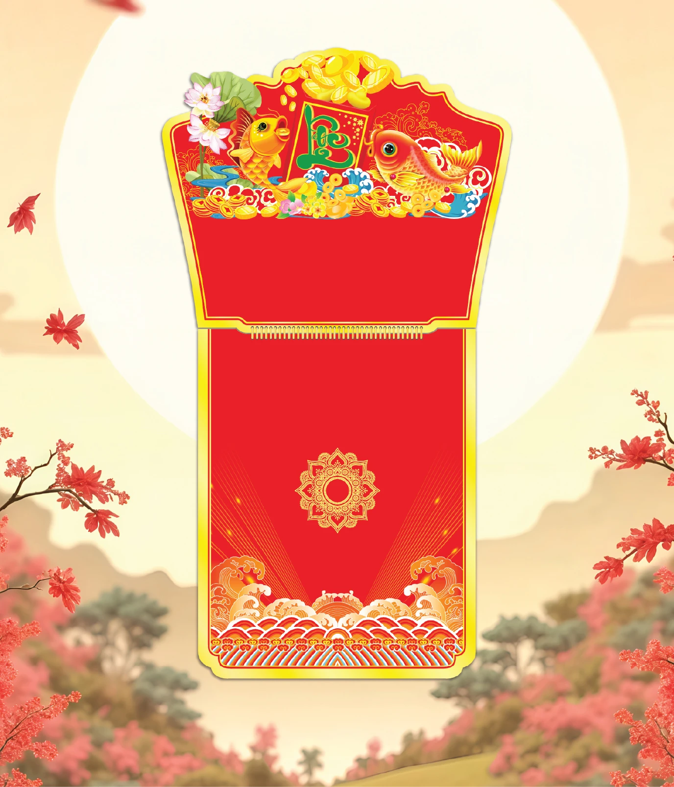 Khánh Lịch Chữ Lộc, Cá Hoa Sen