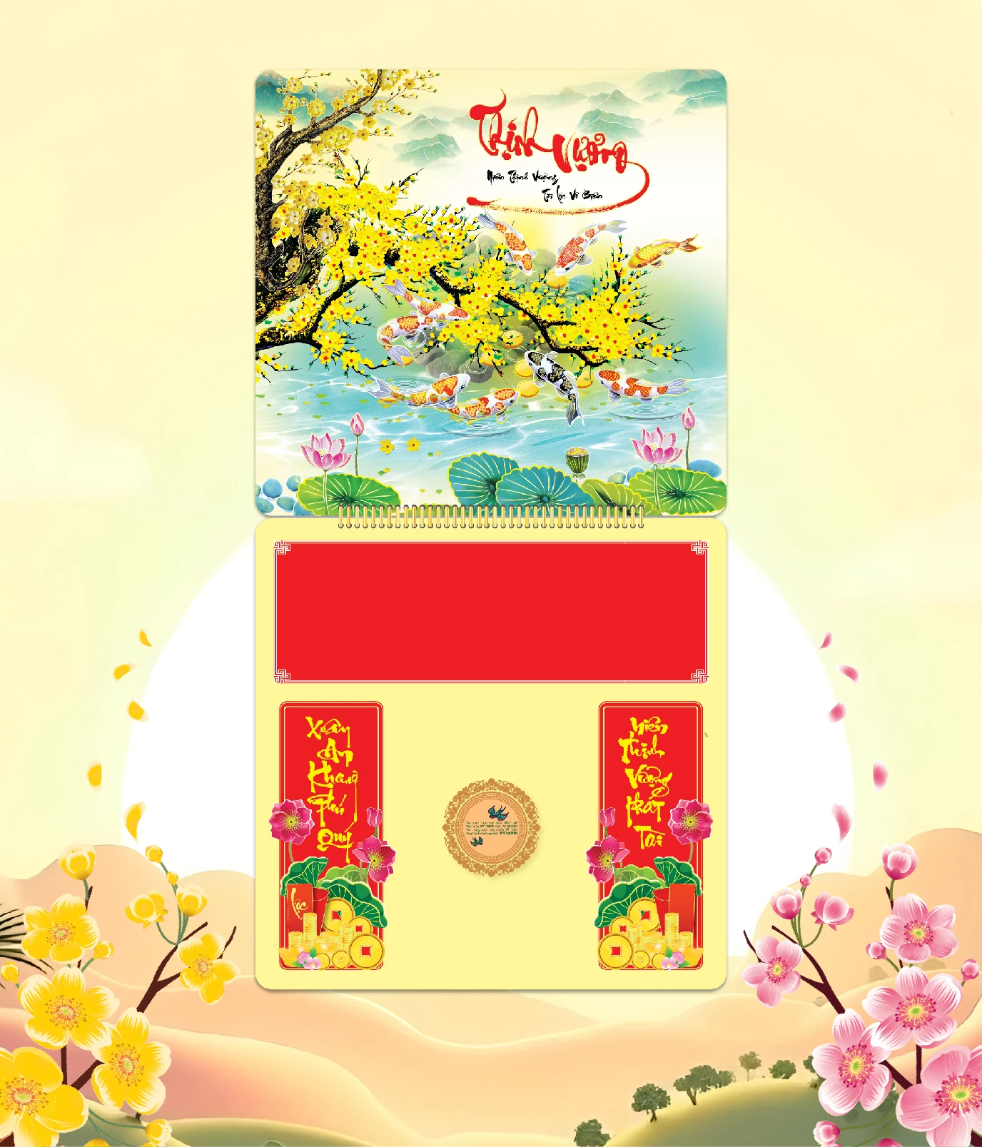 Khánh Lịch Thịnh Vượng, Cá & Hoa Xuân