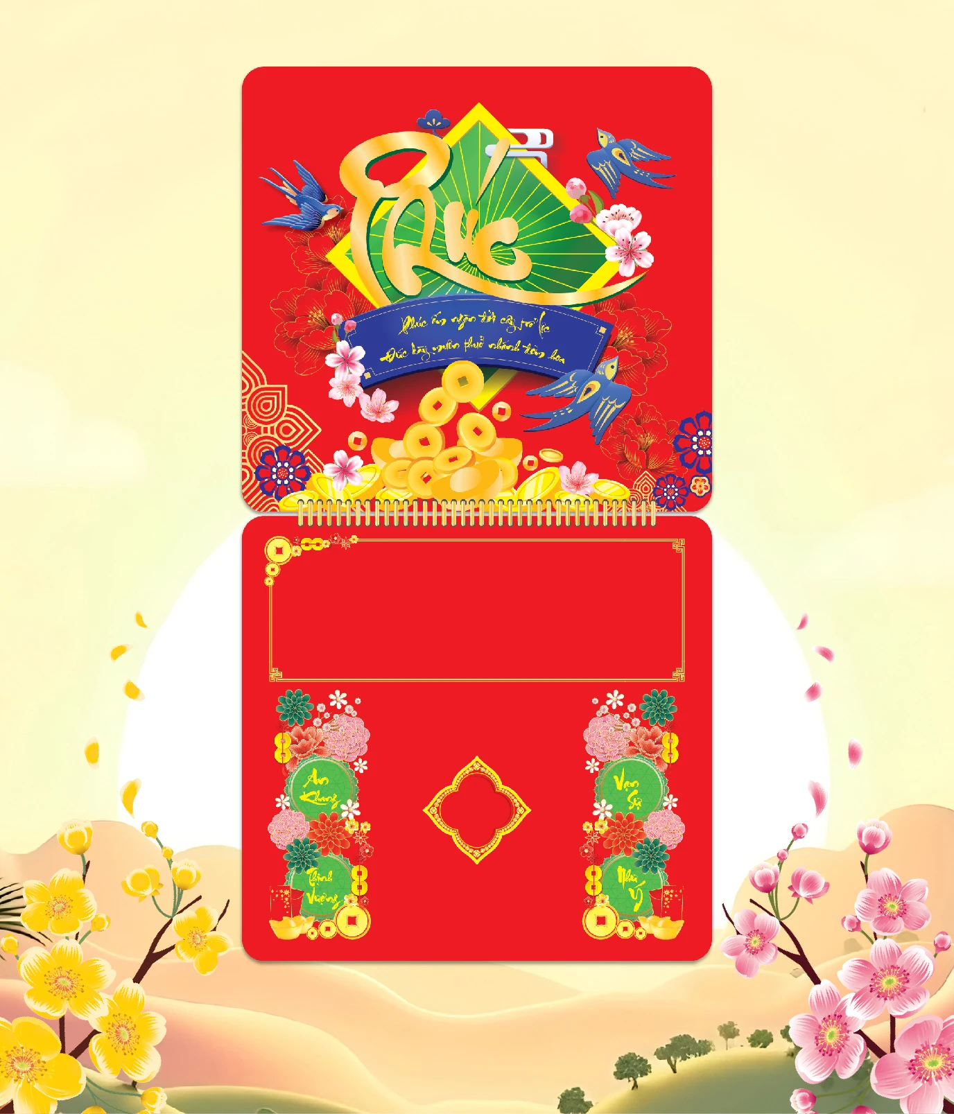 Khánh Thị Trường, Hoa Mùa Xuân, Phúc Lộc Thọ - Vàng Chữ Phúc