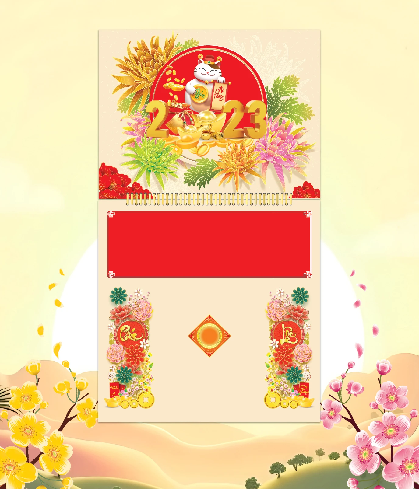 Khánh Thị Trường, Hoa Mùa Xuân, Phúc Lộc Thọ Mèo