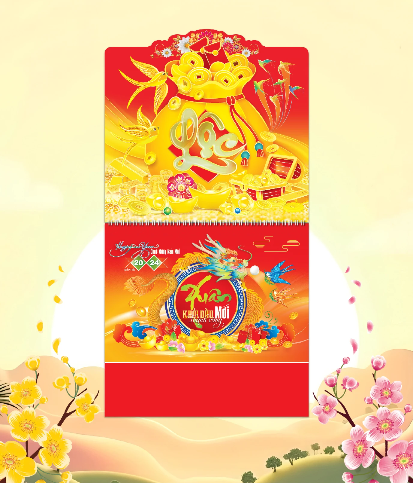 Khánh Thị Trường, Hoa Mùa Xuân, Phúc Lộc Thọ Hoa Chim