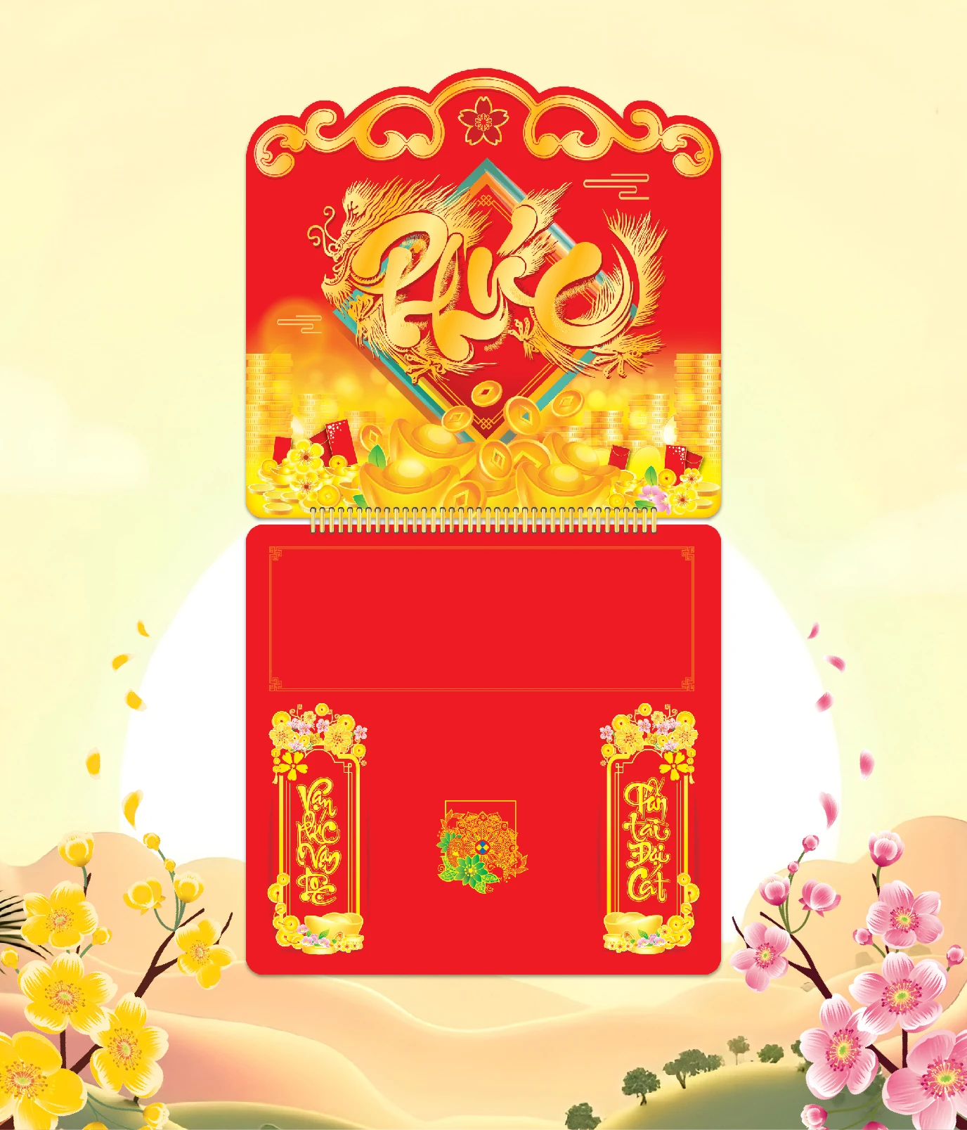 Khánh Thị Trường, Hoa Mùa Xuân, Phúc Lộc Thọ Hoa Rồng Phúc