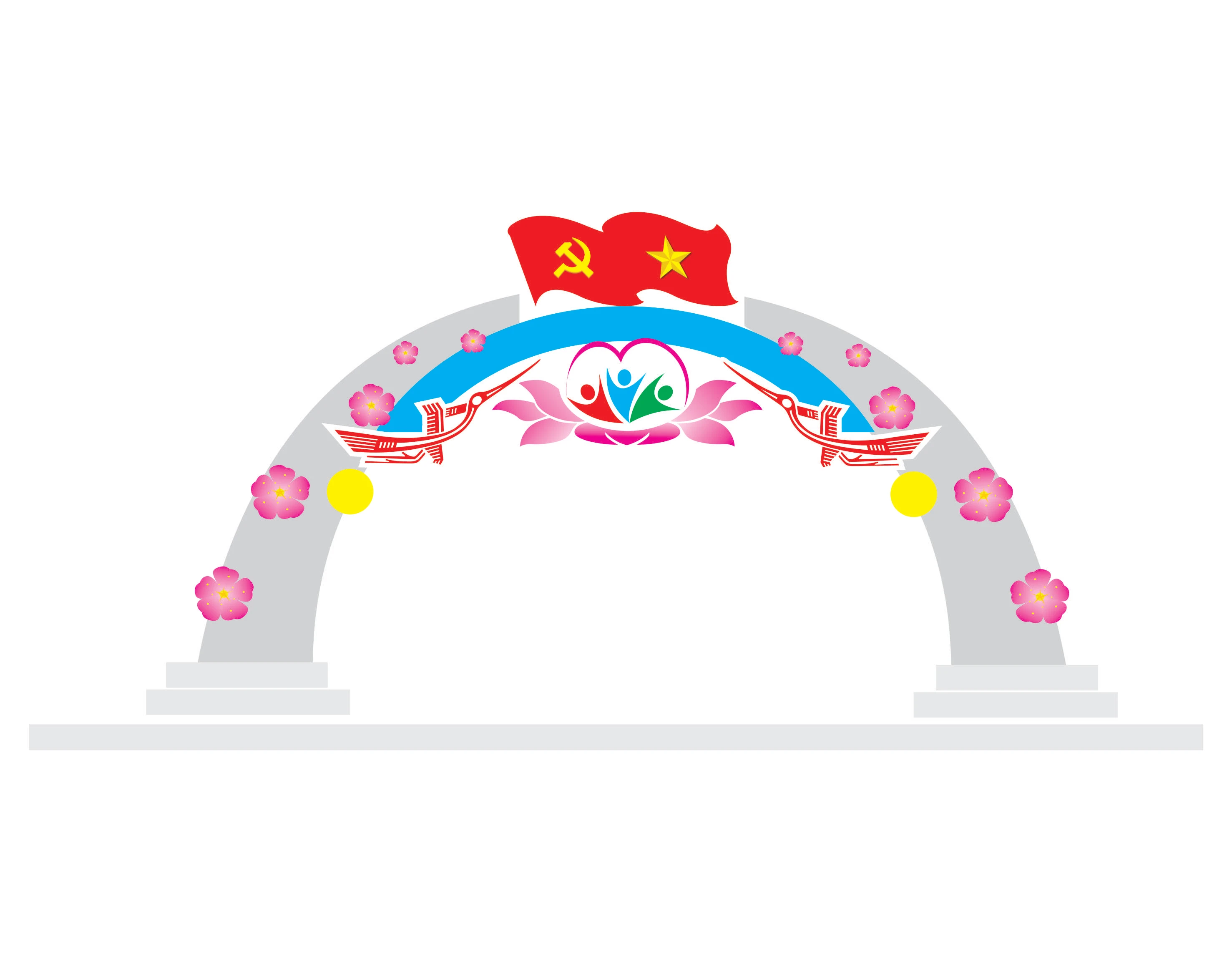 Cổng Chào Đảng - Năm Mới