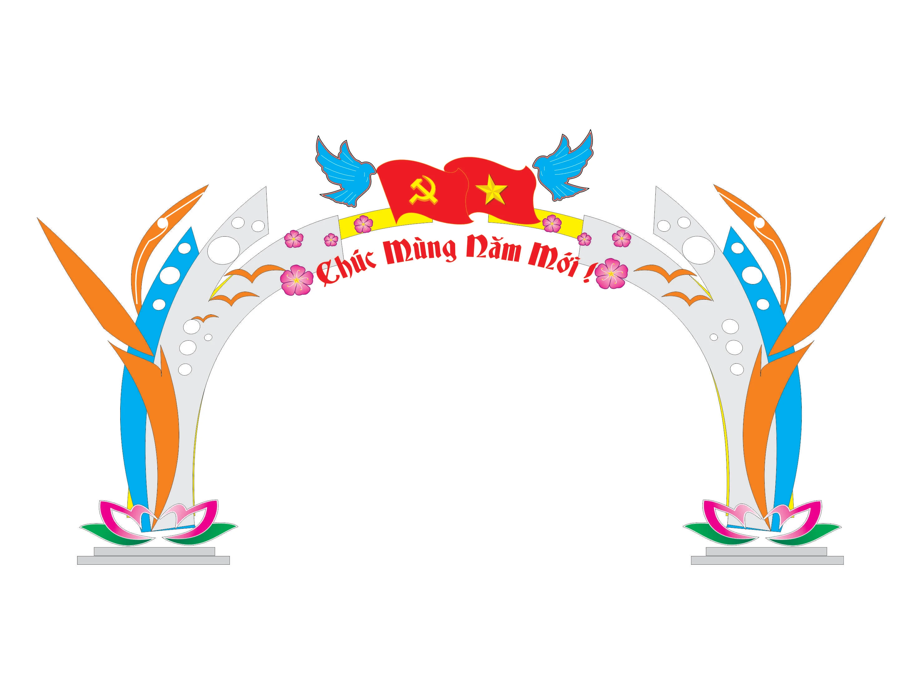 Cổng Chào Đảng - Năm Mới 7