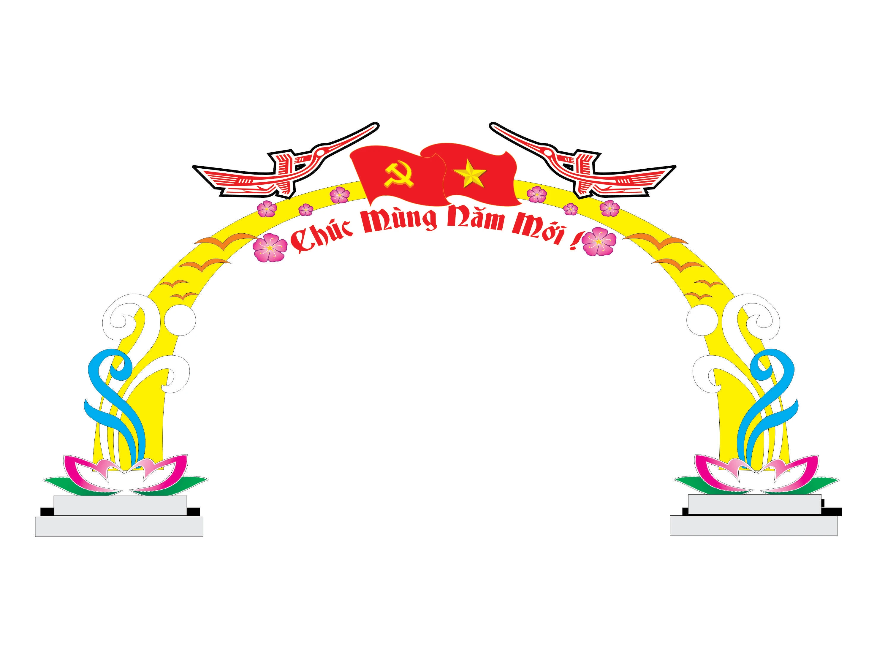 Cổng Chào Đảng - Năm Mới 10