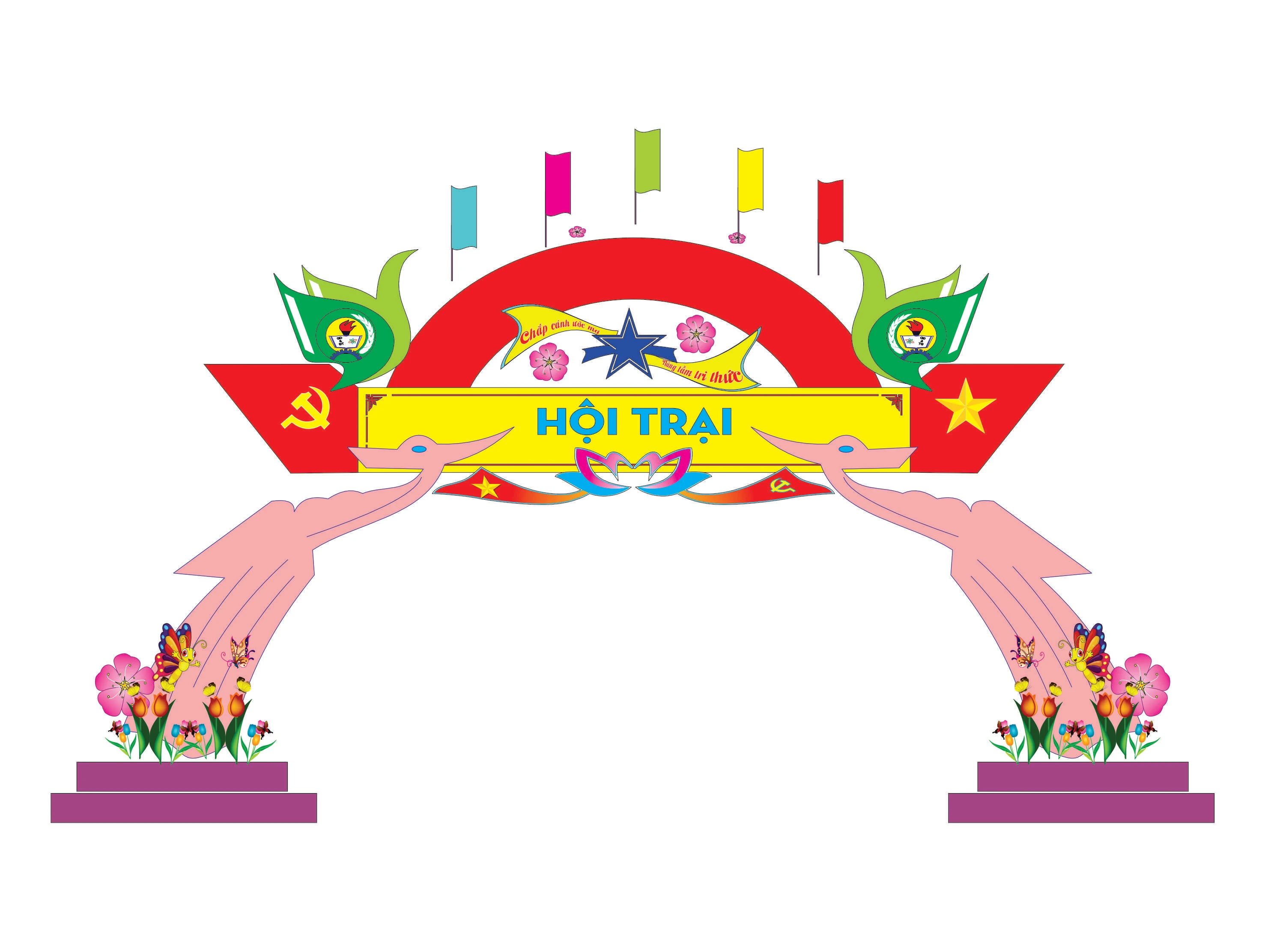 Cổng Chào Đảng - Hội trại 3