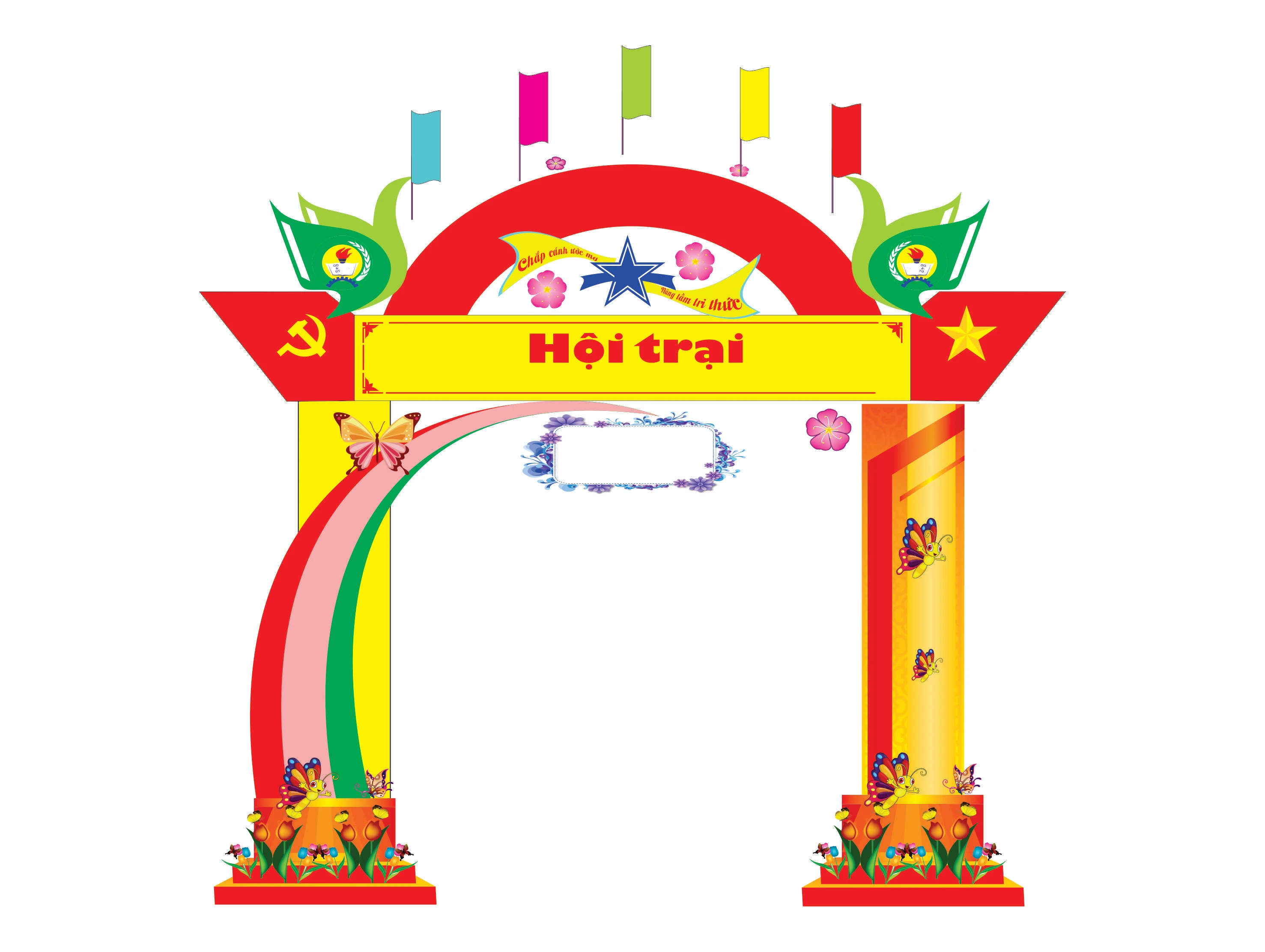 Cổng Chào Đảng - Hội trại 5