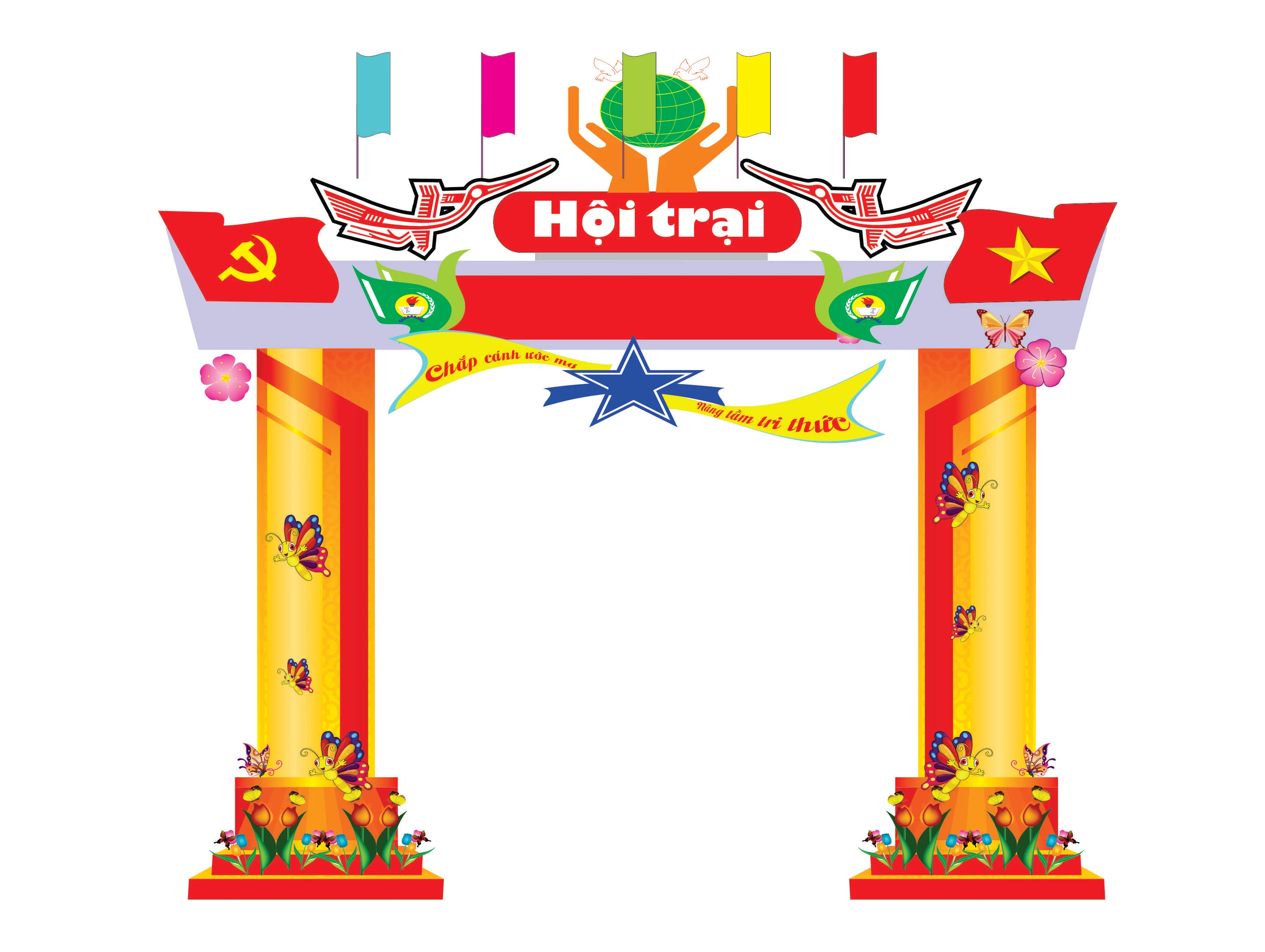 Cổng Chào Đảng - Hội trại 6