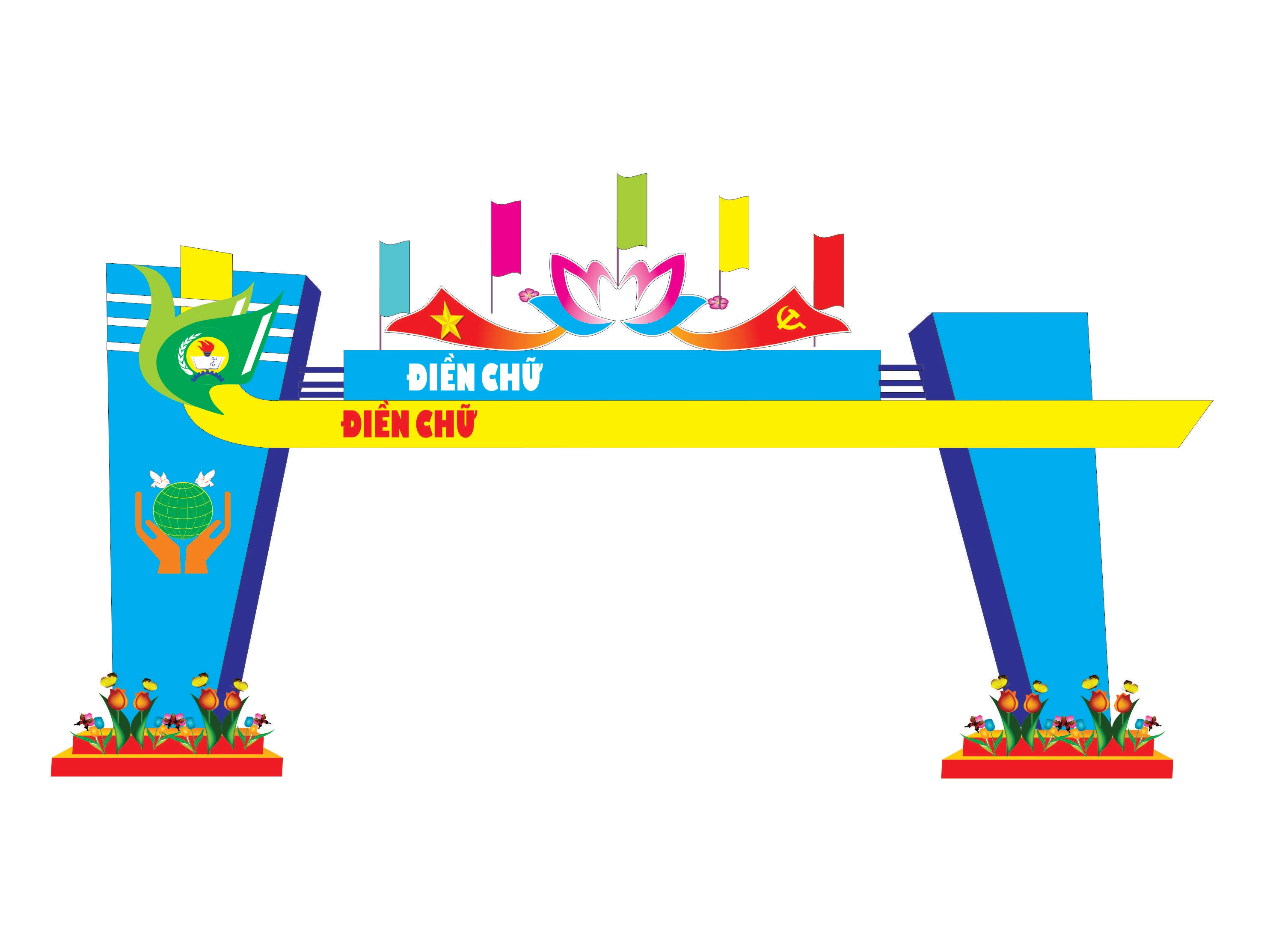 Cổng Chào Đảng - Hội trại 11