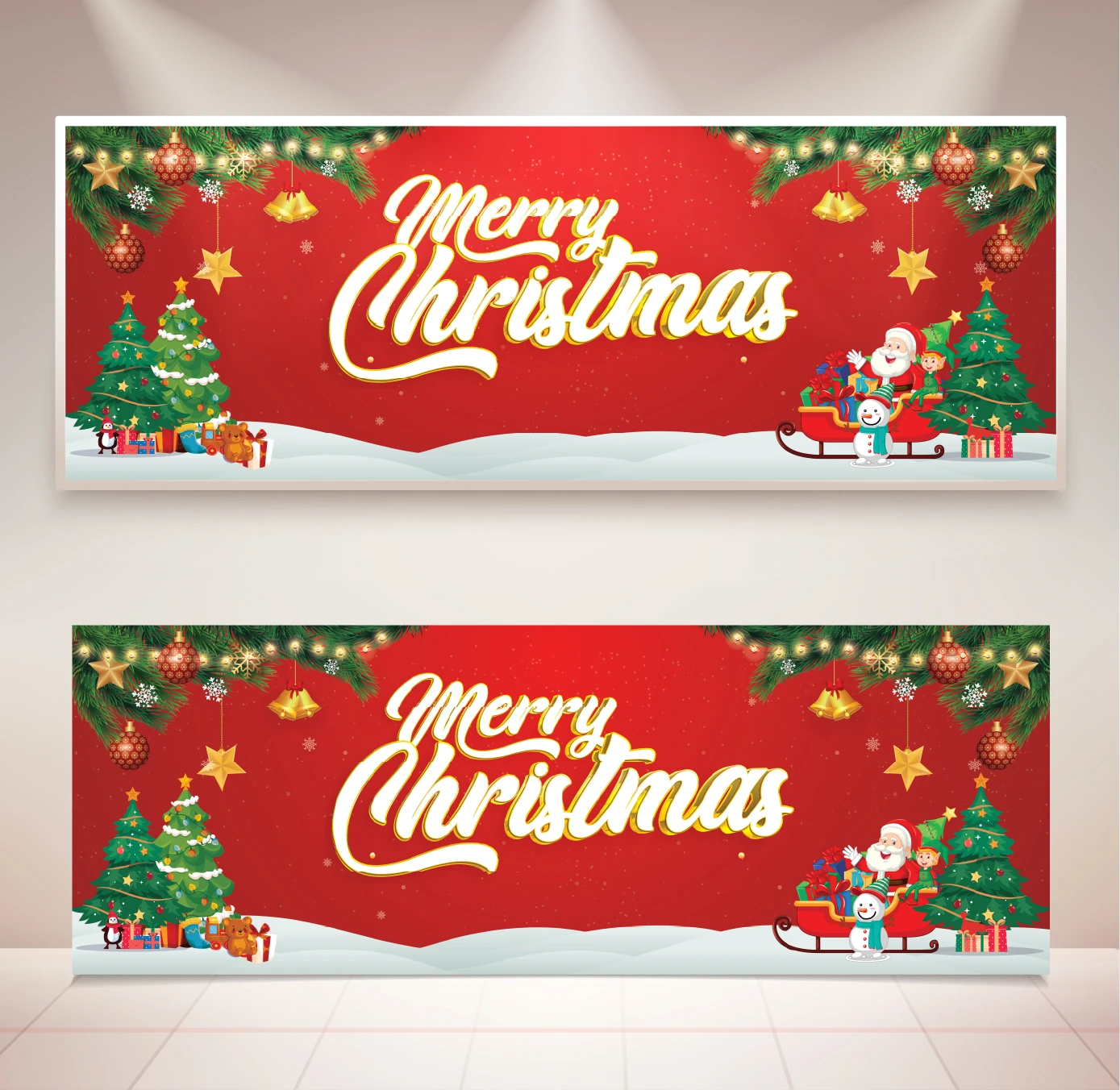 Phông nền Noel, backdrop Giáng Sinh - Merry Christmas