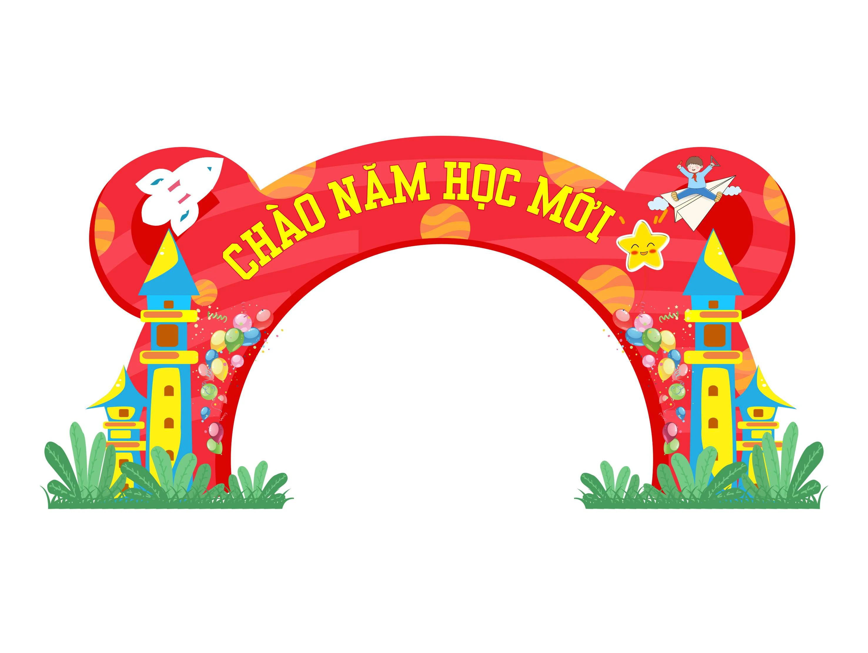 Cổng chào Bế mạc - Chào mừng #7