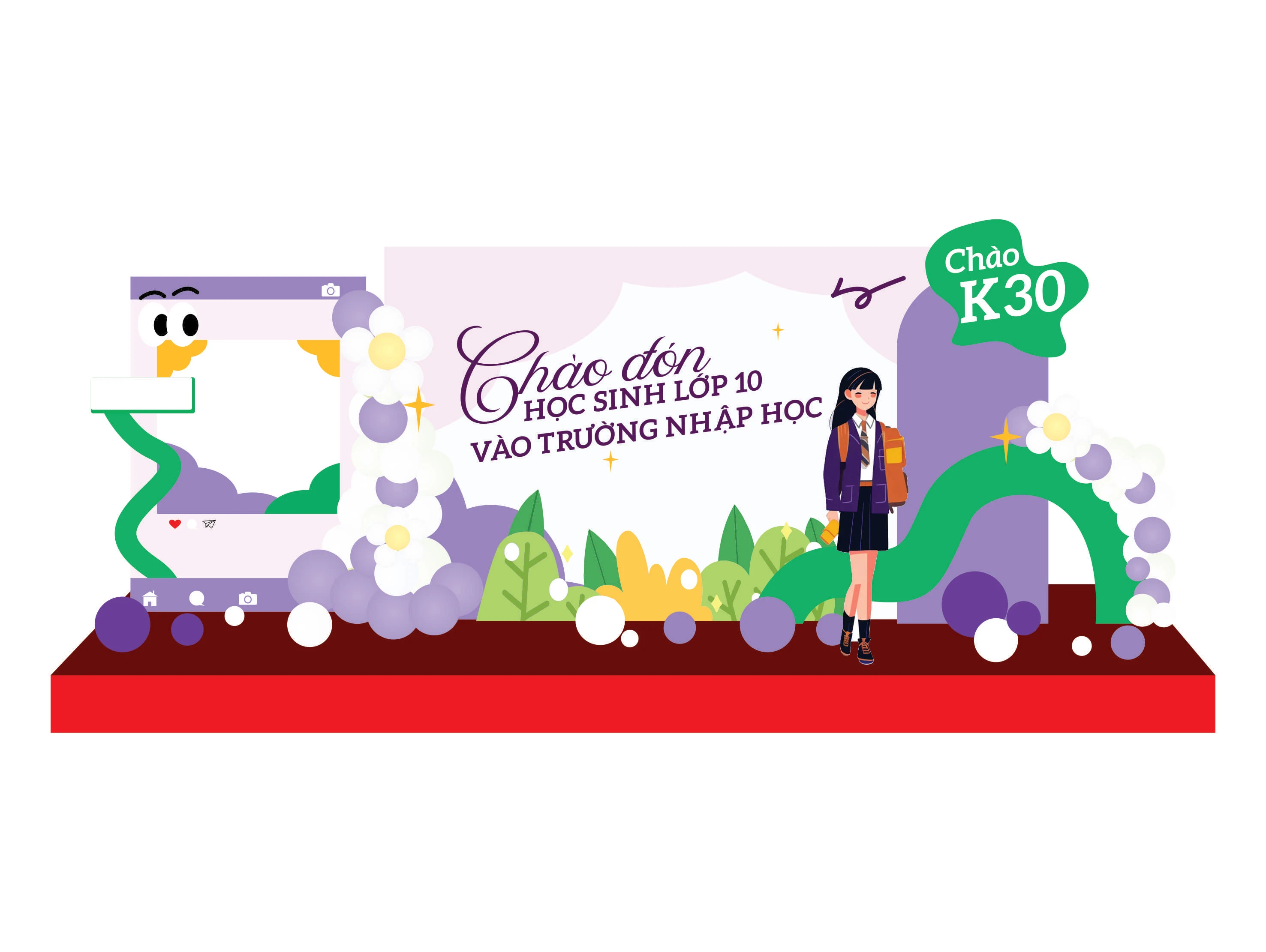 Cổng chào Bế mạc - Chào mừng #1