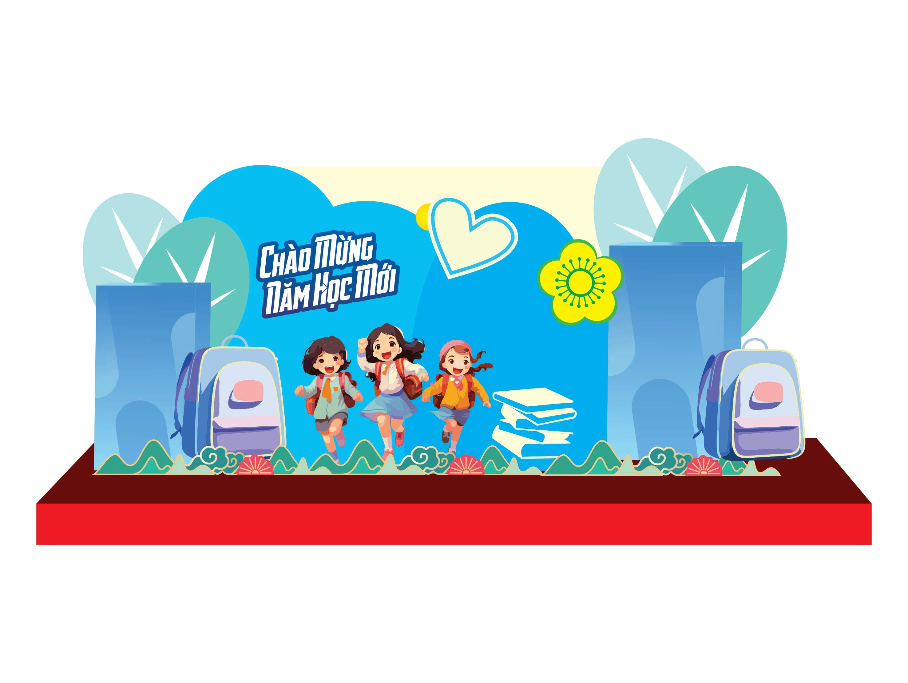 Cổng chào Bế mạc - Chào mừng #2