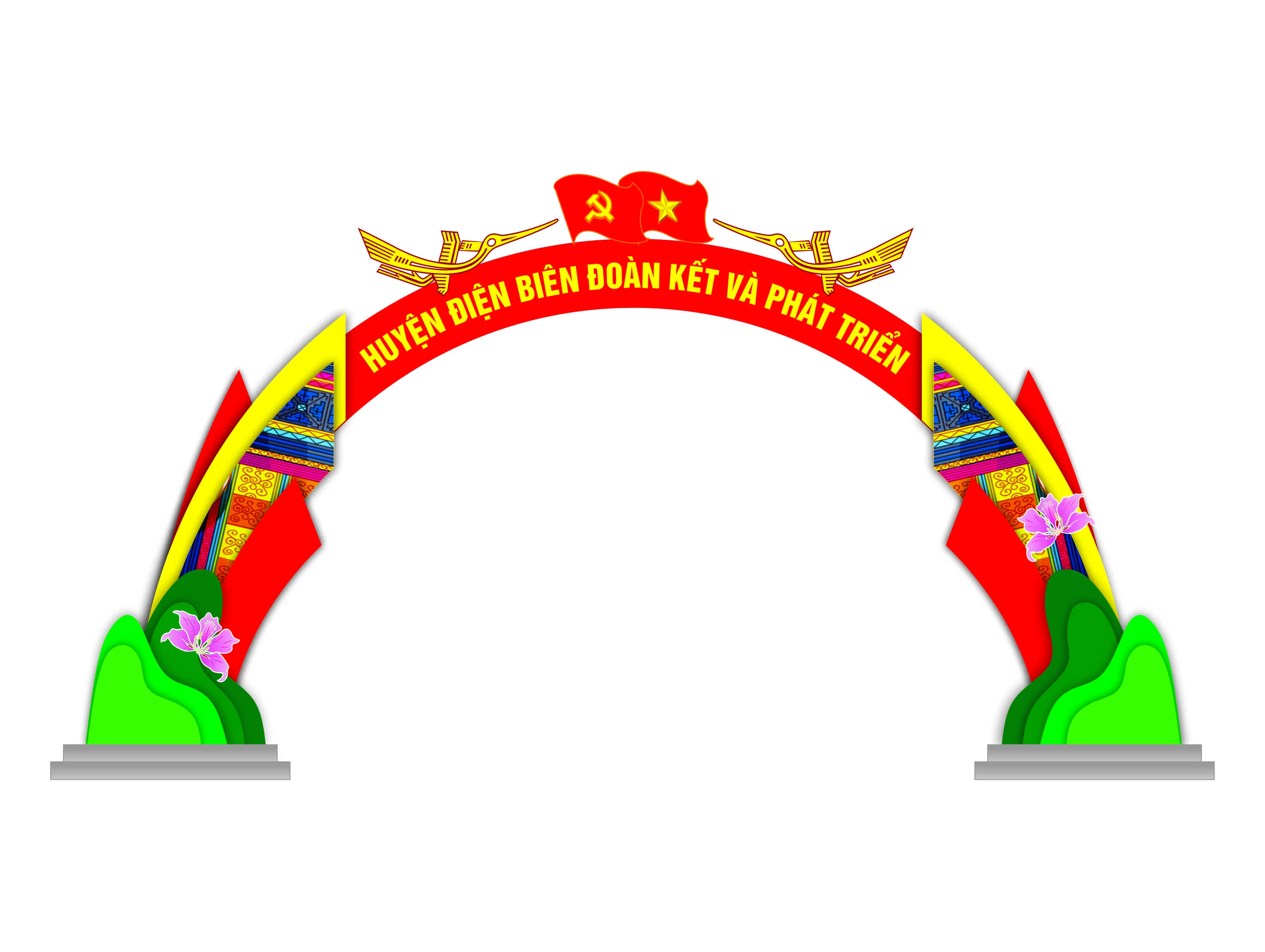 Cổng Chào Đảng, Huyện - Năm Mới #14