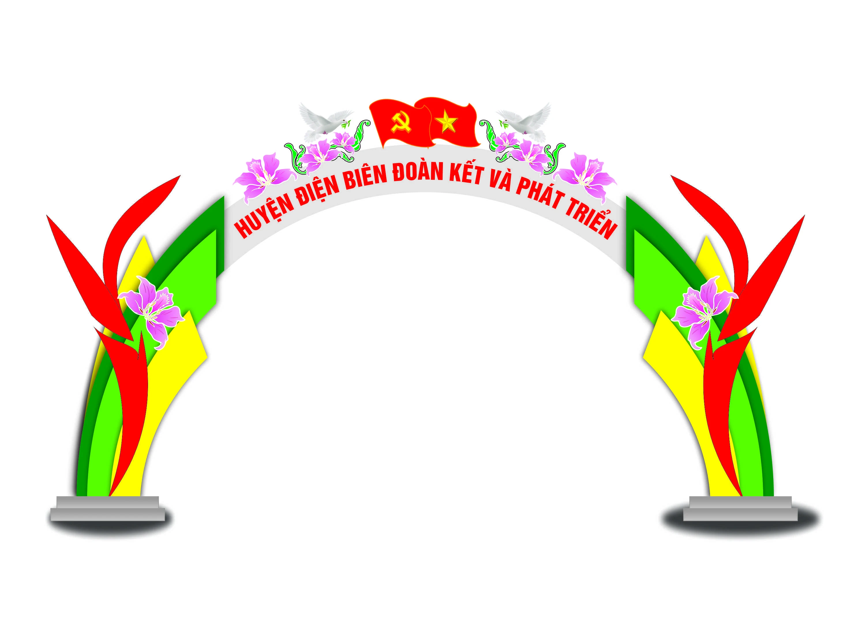 Cổng Chào Đảng, Huyện - Năm Mới #13