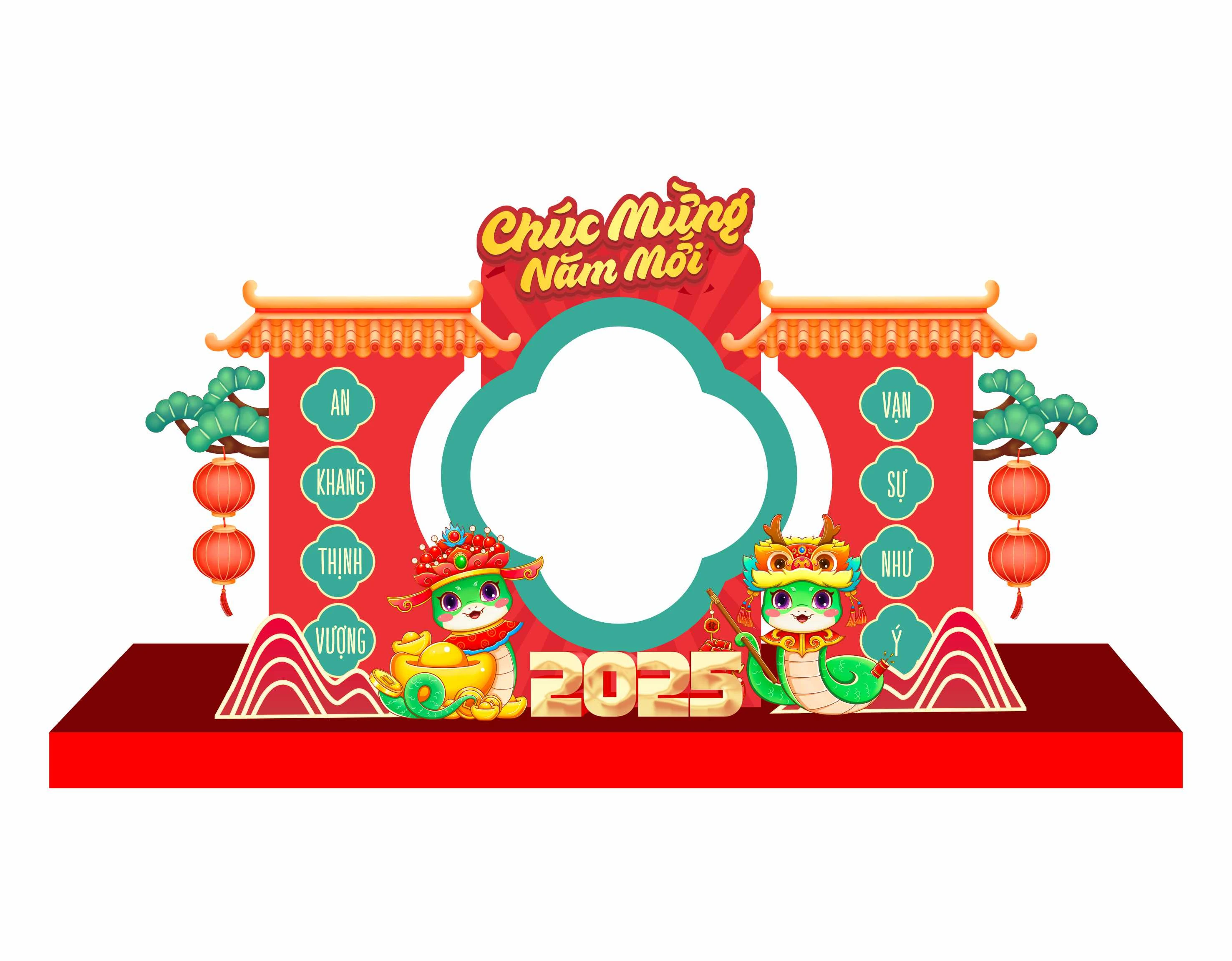 Cổng chào, backgruop năm mới #4