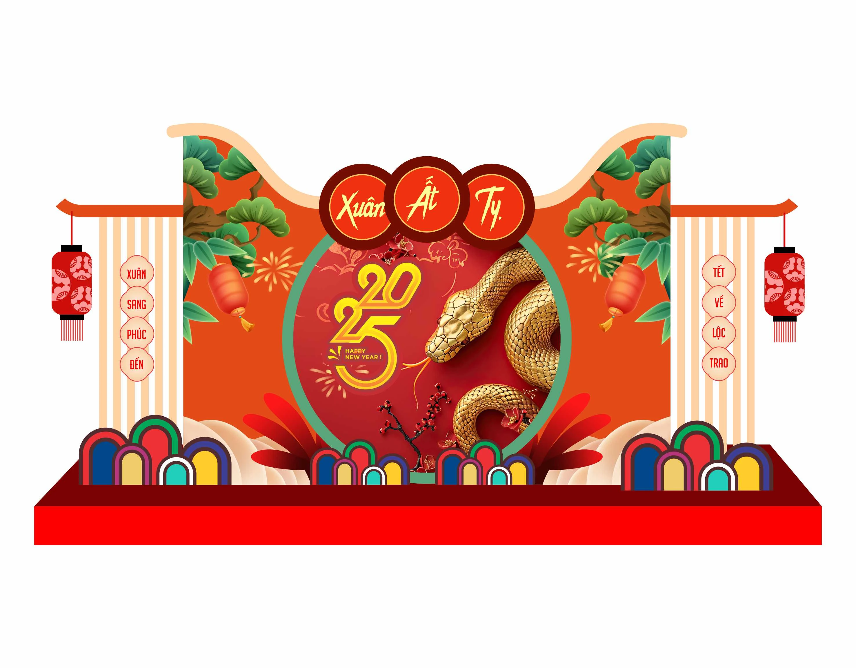 Cổng chào, backgruop năm mới #10