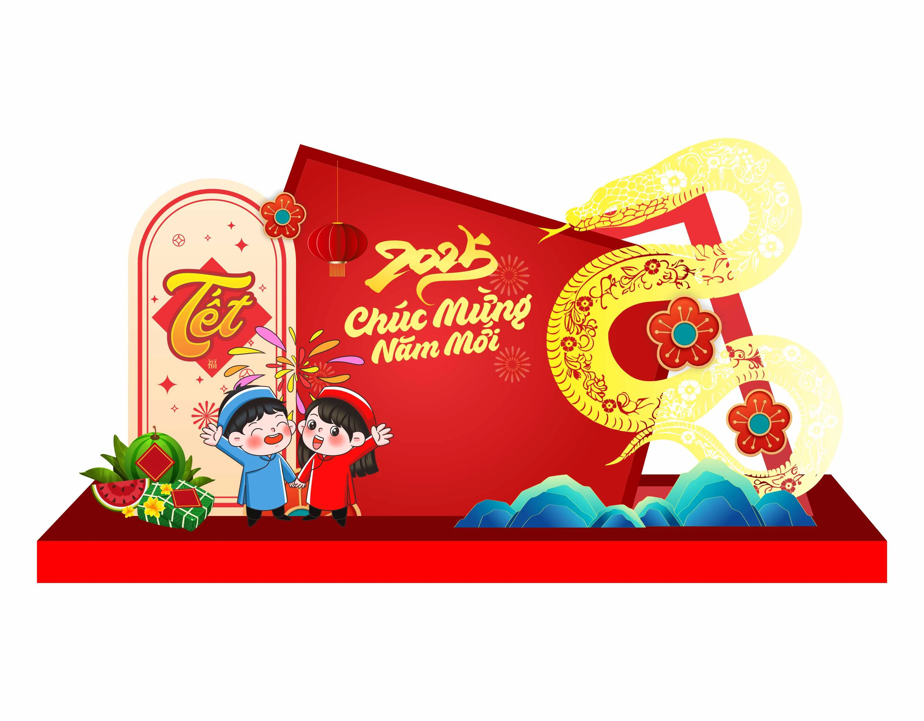 Cổng chào, backgruop năm mới #11