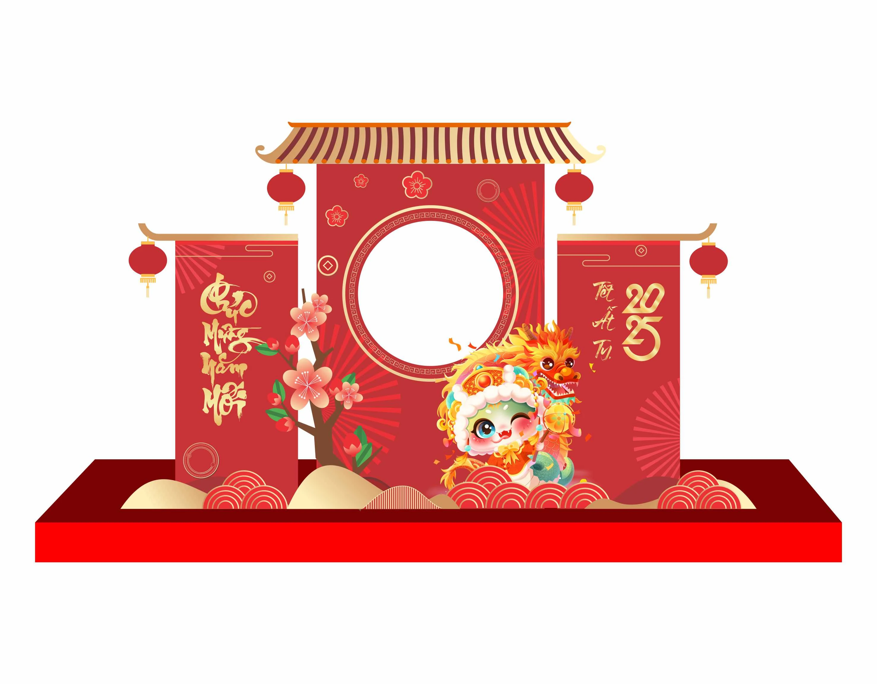 Cổng chào, backgruop năm mới #12