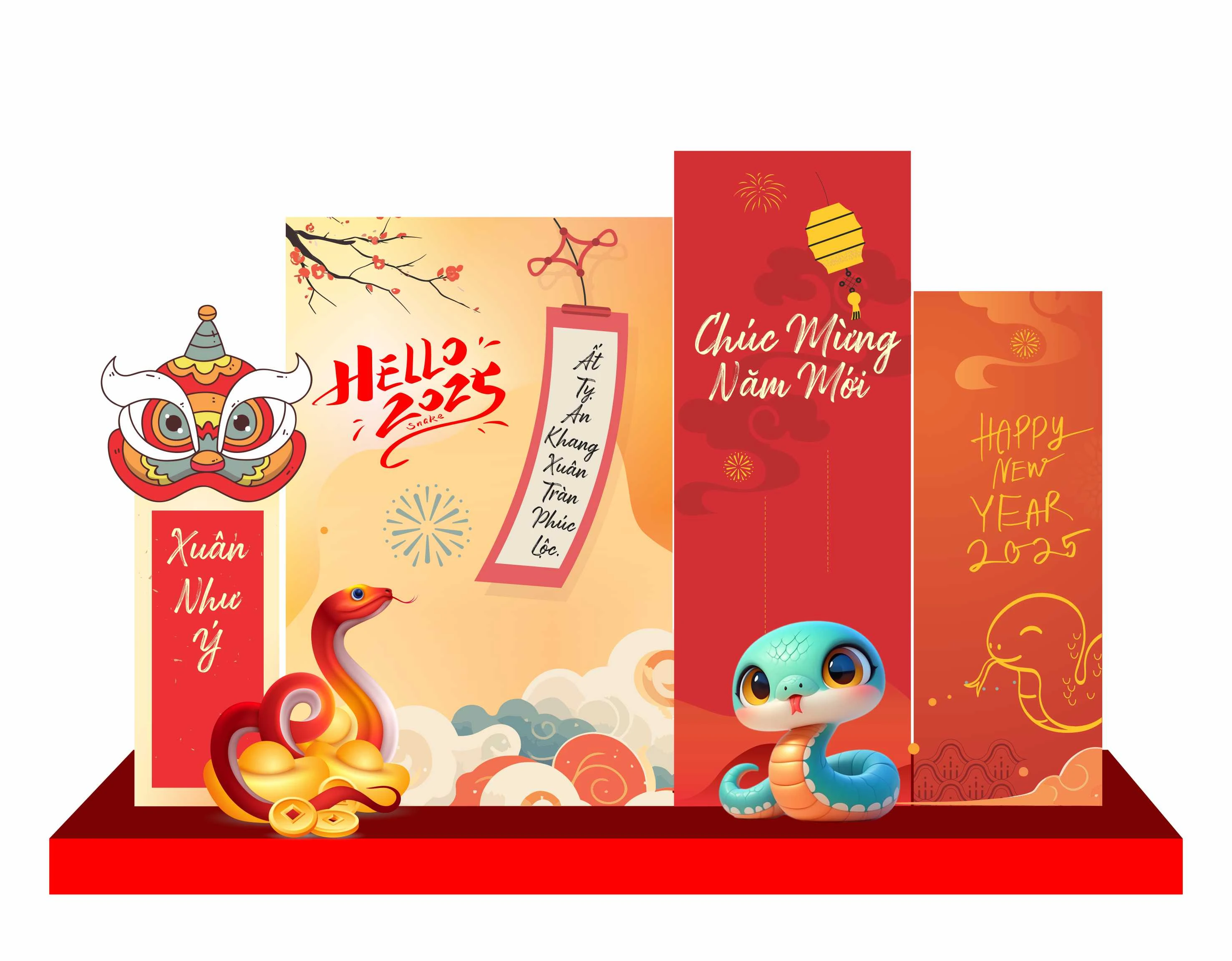 Cổng chào, backgruop năm mới #16