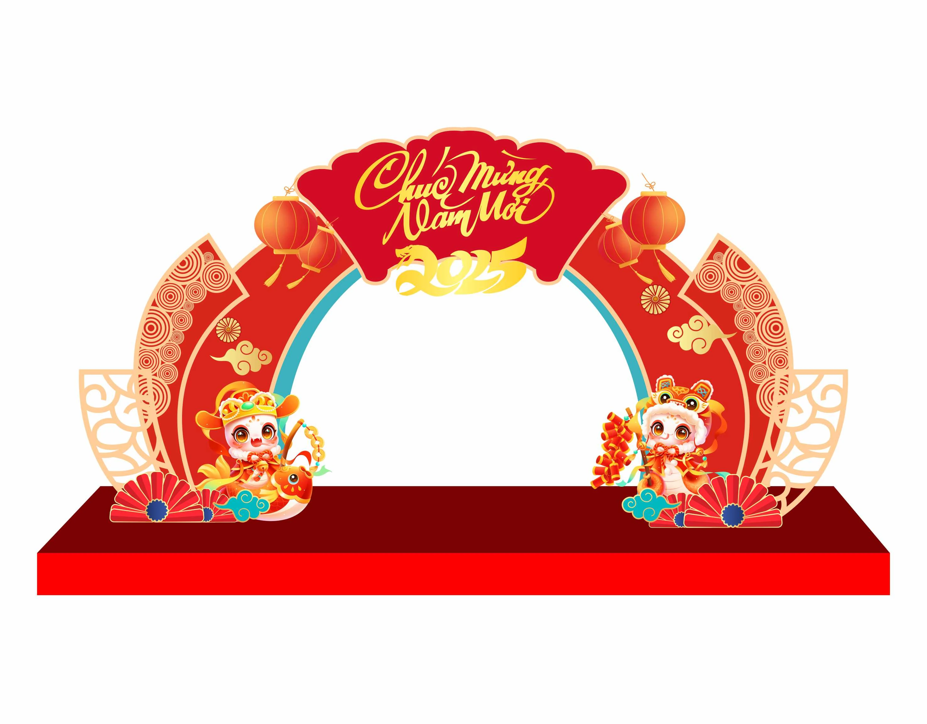 Cổng chào, backgruop năm mới #18