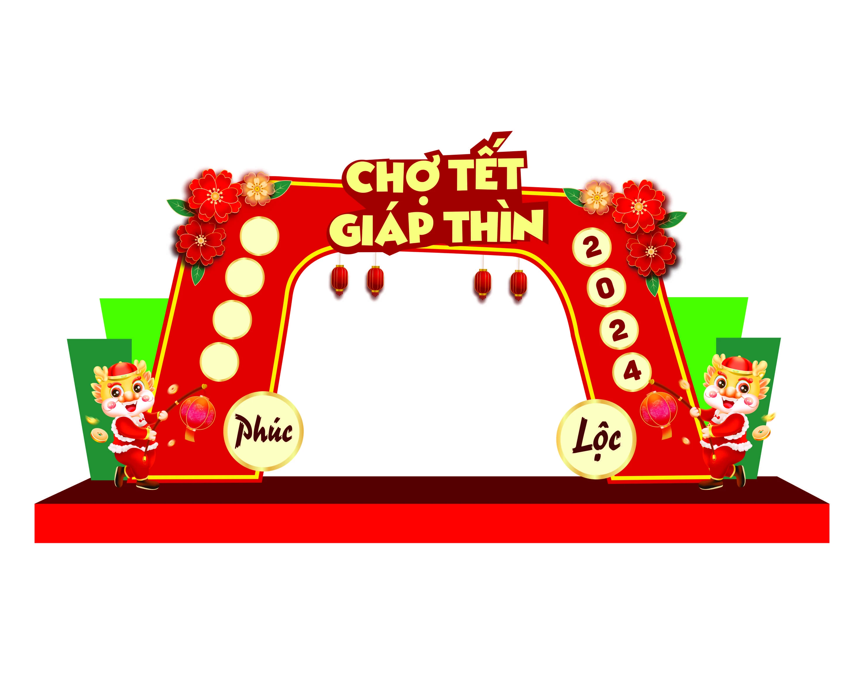 Cổng chào, backgruop năm mới #19