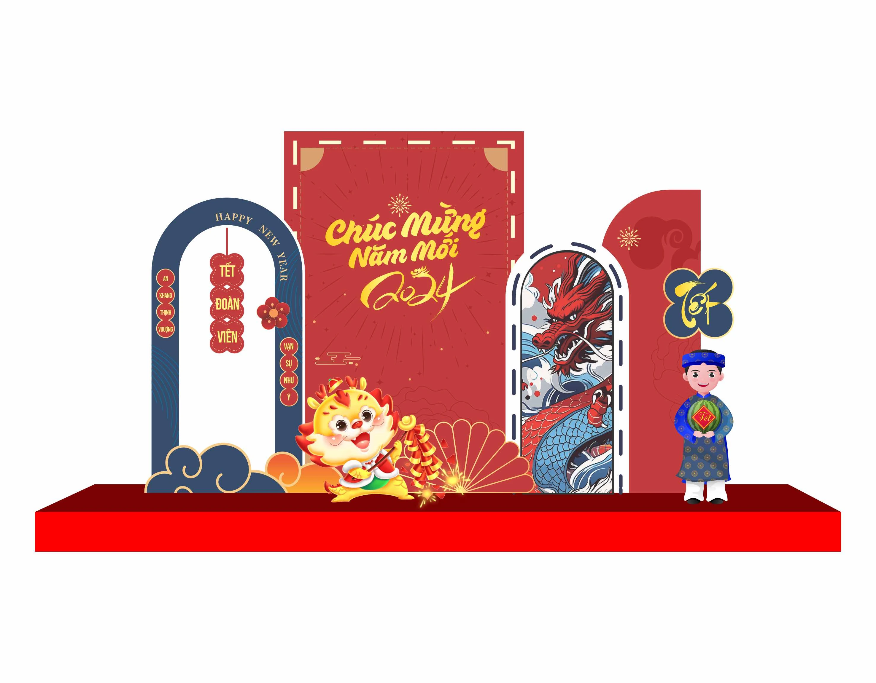 Cổng chào, backgruop năm mới #21