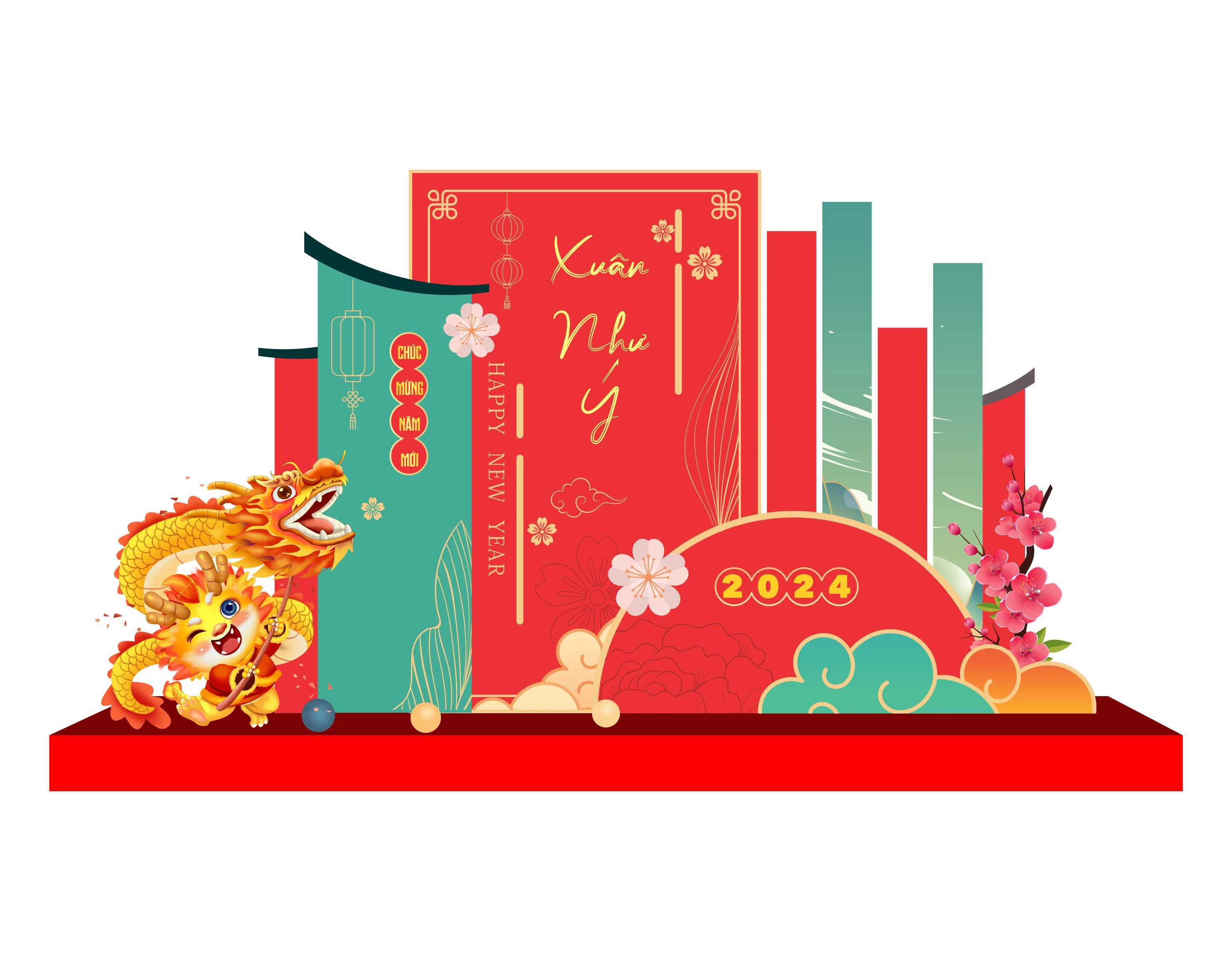 Cổng chào, backgruop năm mới #26