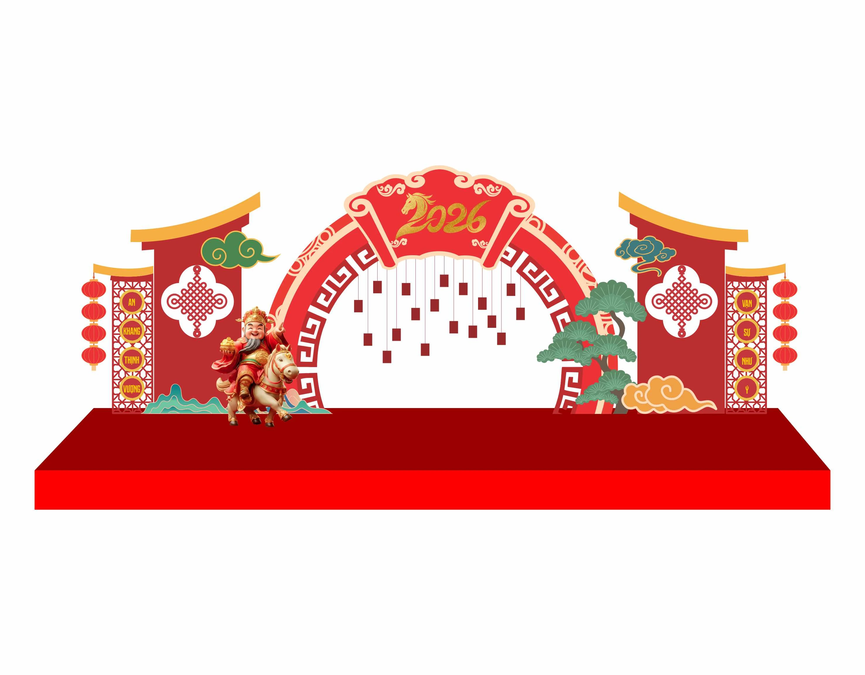 Cổng chào, backgruop năm mới #31