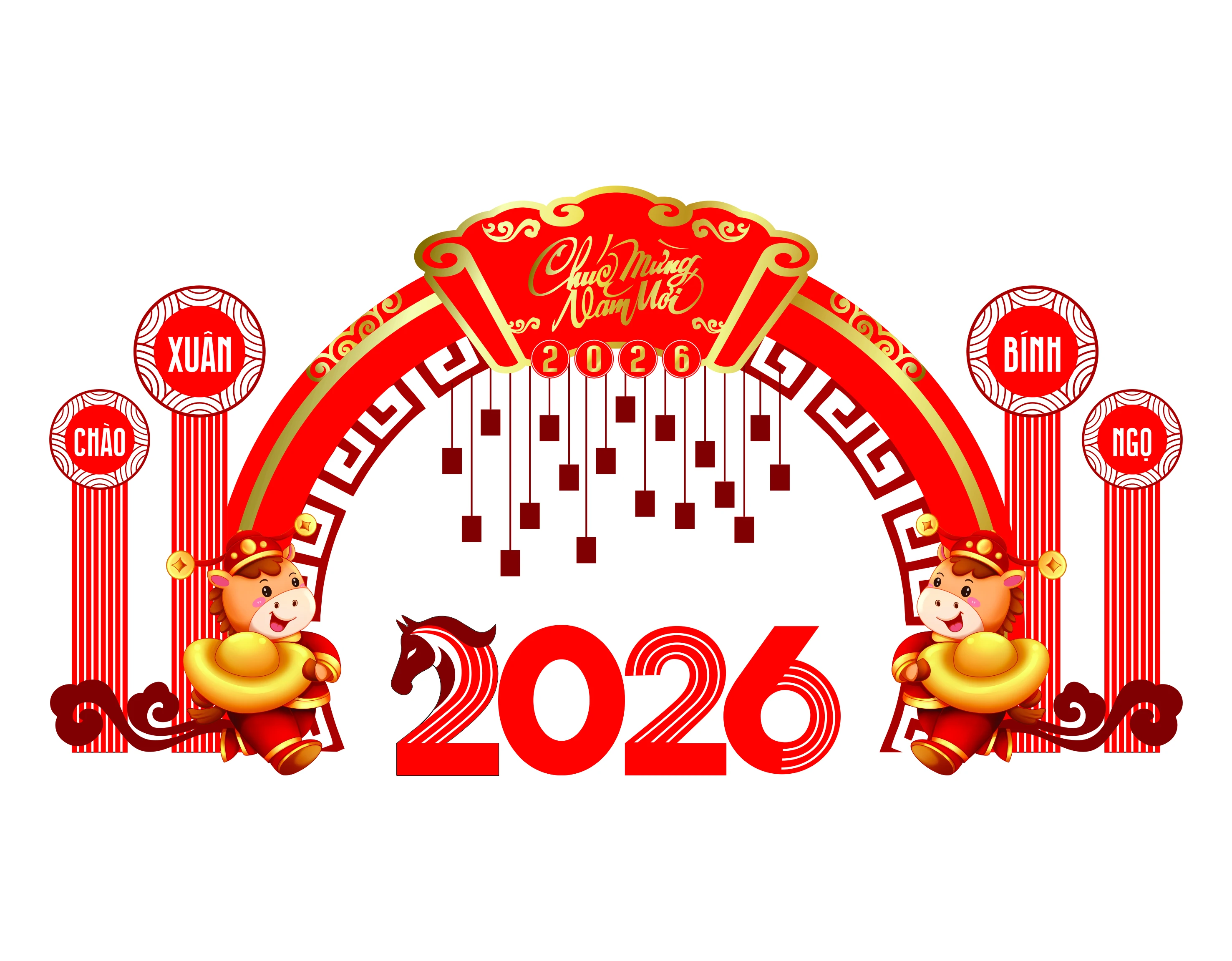 Cổng chào, backgruop năm mới #61