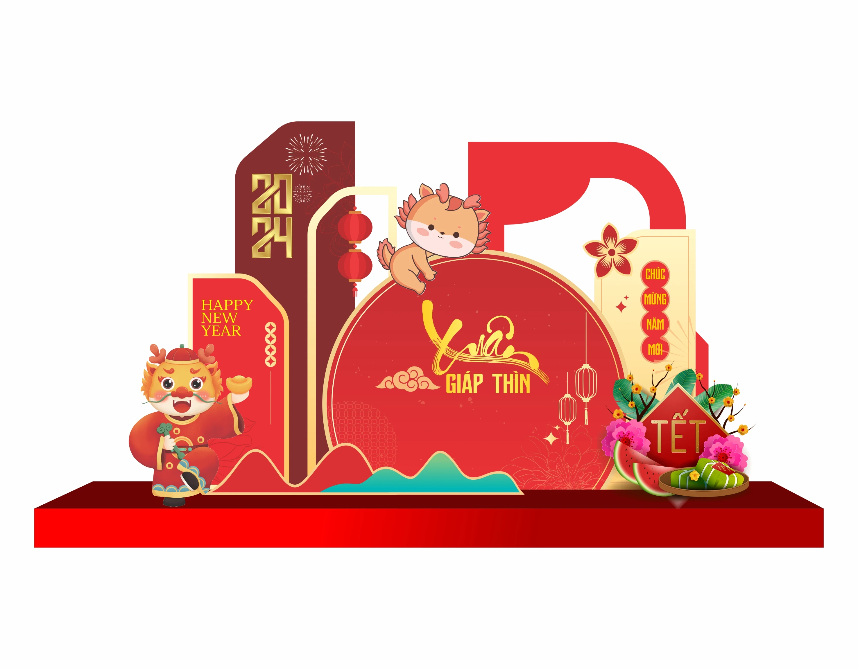 Cổng chào, backgruop năm mới #69