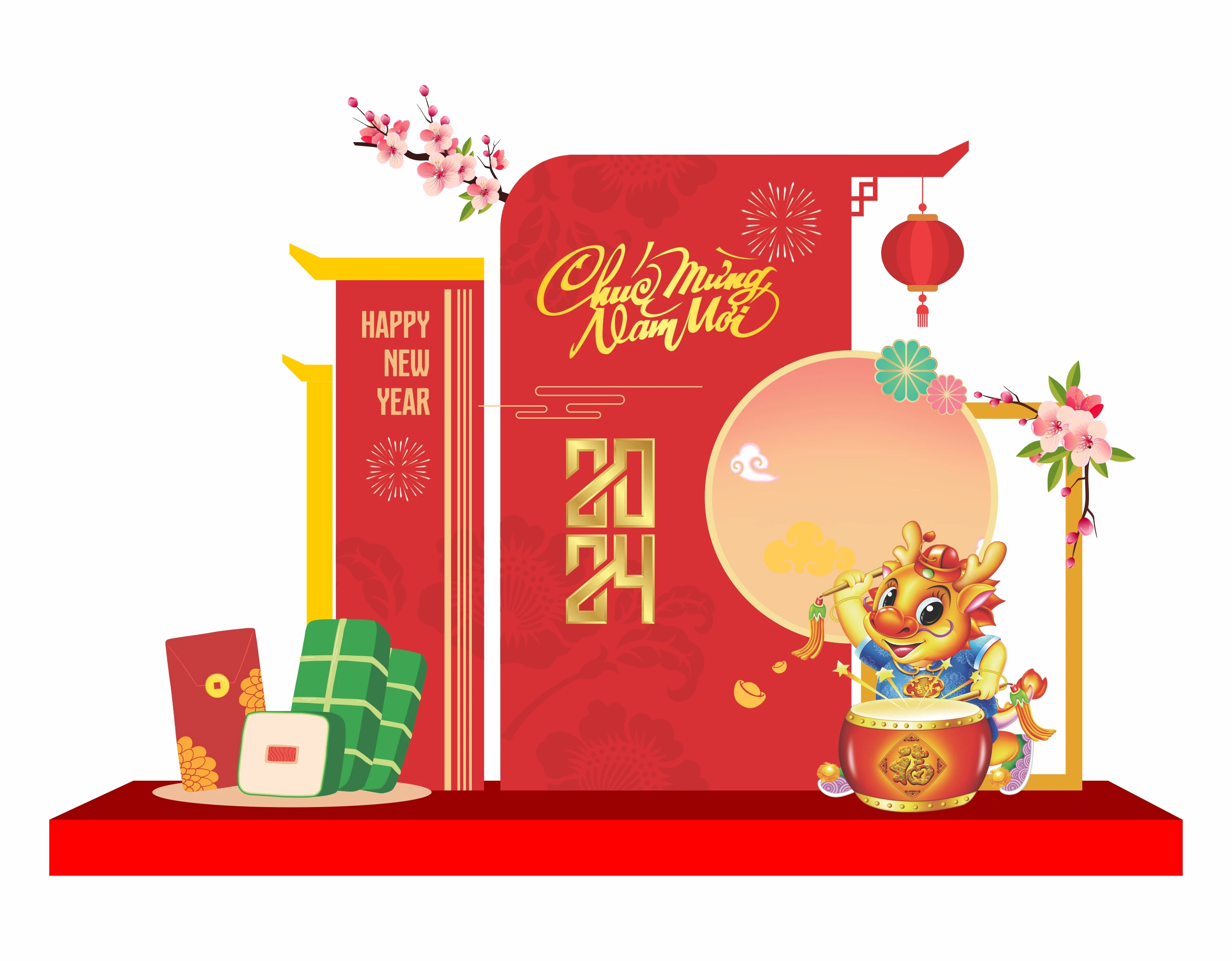 Cổng chào, backgruop năm mới #78