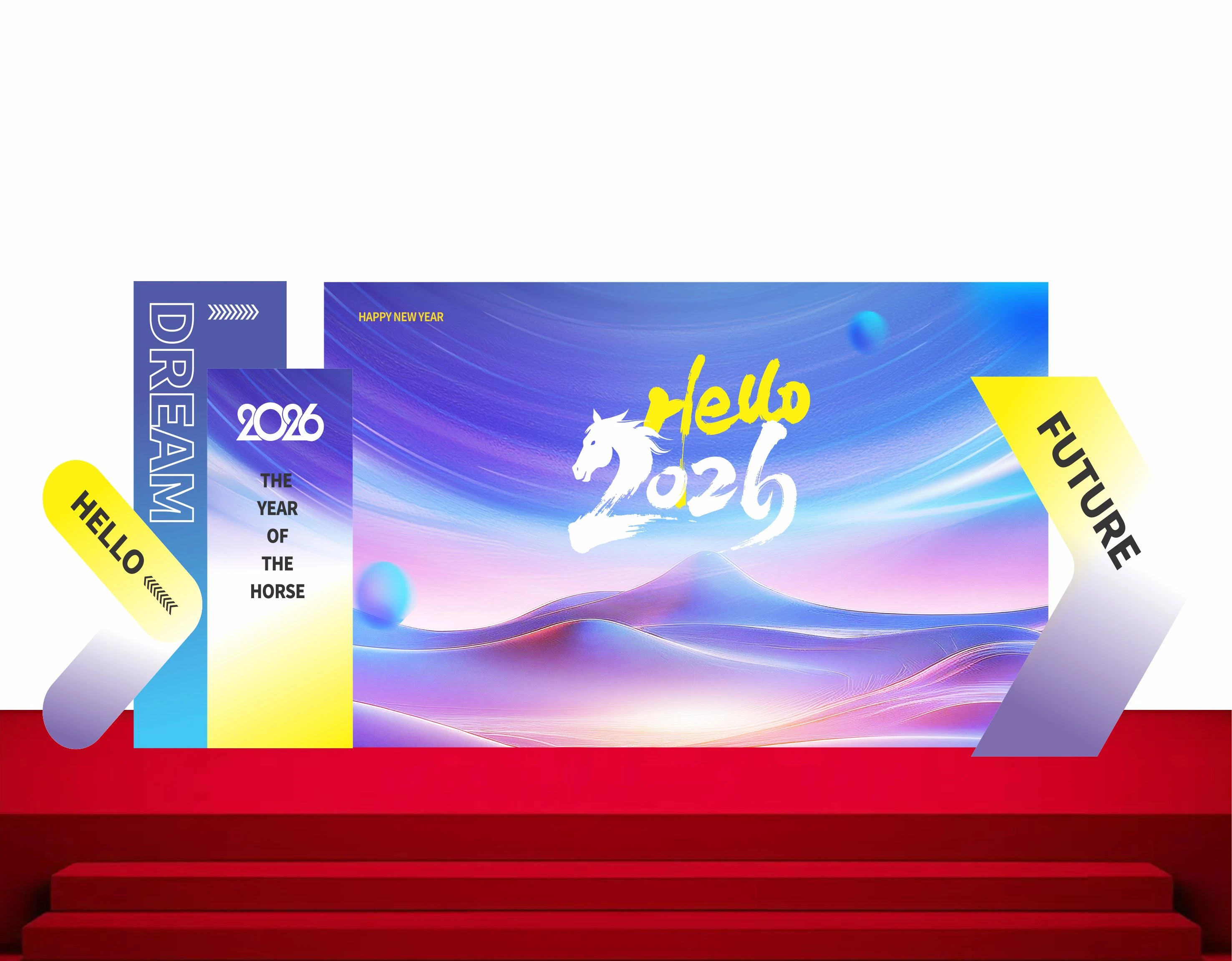 Cổng chào - Backgruond Decor Năm Mới #97