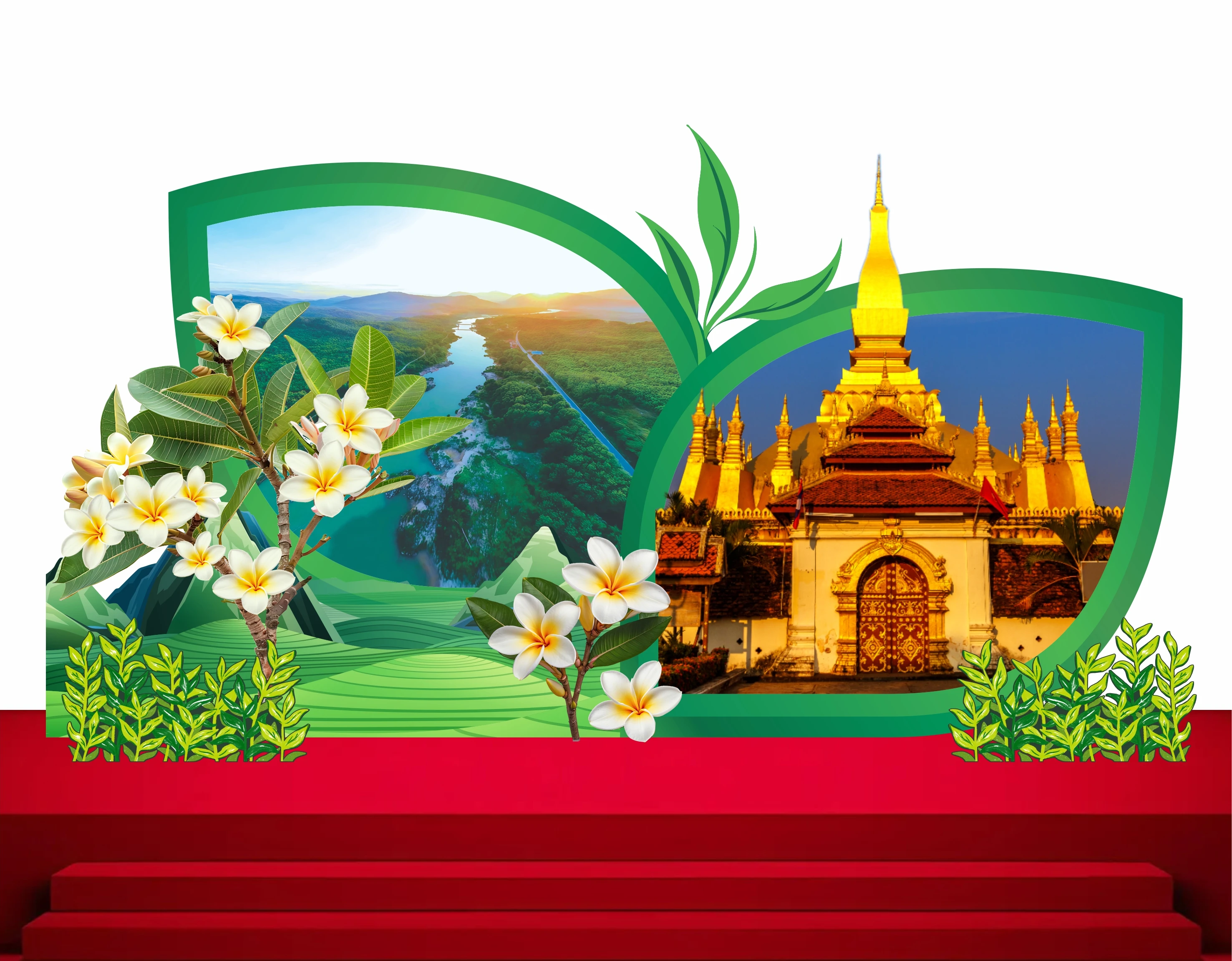 Cổng chào - Backgruond Decor Năm Mới #175