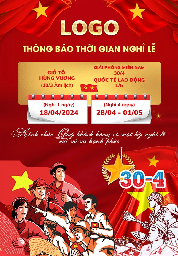Giải phóng Miền Nam (30/4) & Quốc Tế Lao Động (1/5) #17