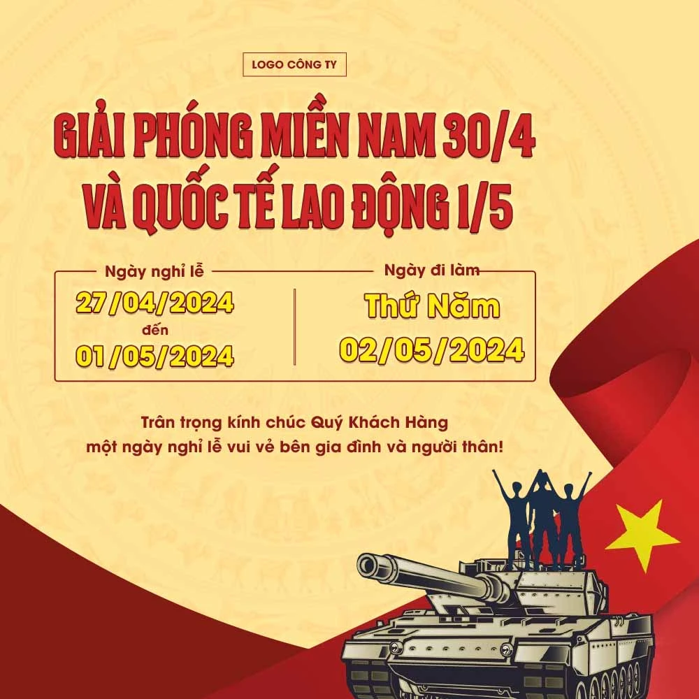 Giải phóng Miền Nam (30/4) & Quốc Tế Lao Động (1/5) #25