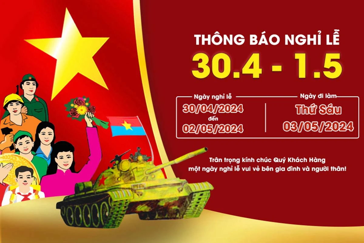 Giải phóng Miền Nam (30/4) & Quốc Tế Lao Động (1/5) #32