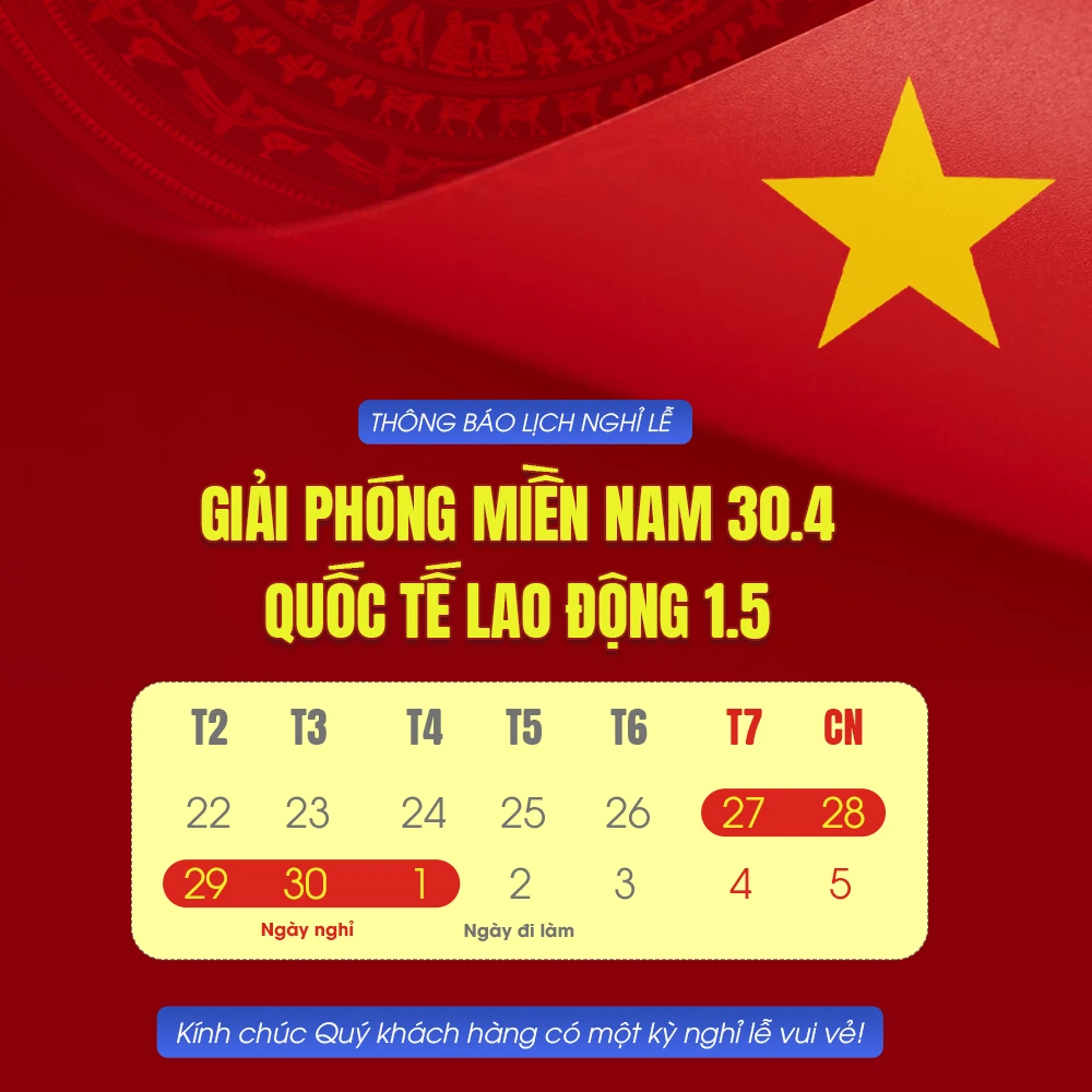 Giải phóng Miền Nam (30/4) & Quốc Tế Lao Động (1/5) #36