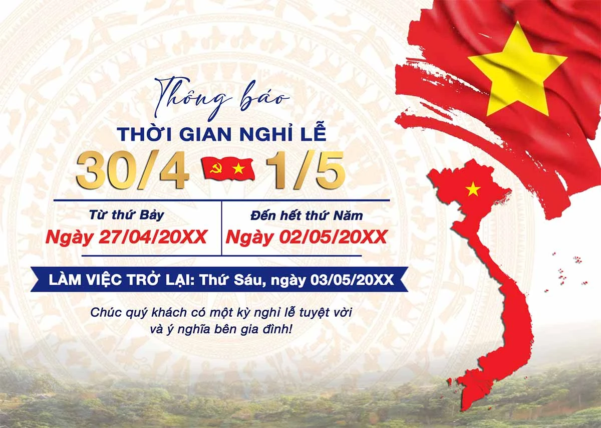 Giải phóng Miền Nam (30/4) & Quốc Tế Lao Động (1/5) #39