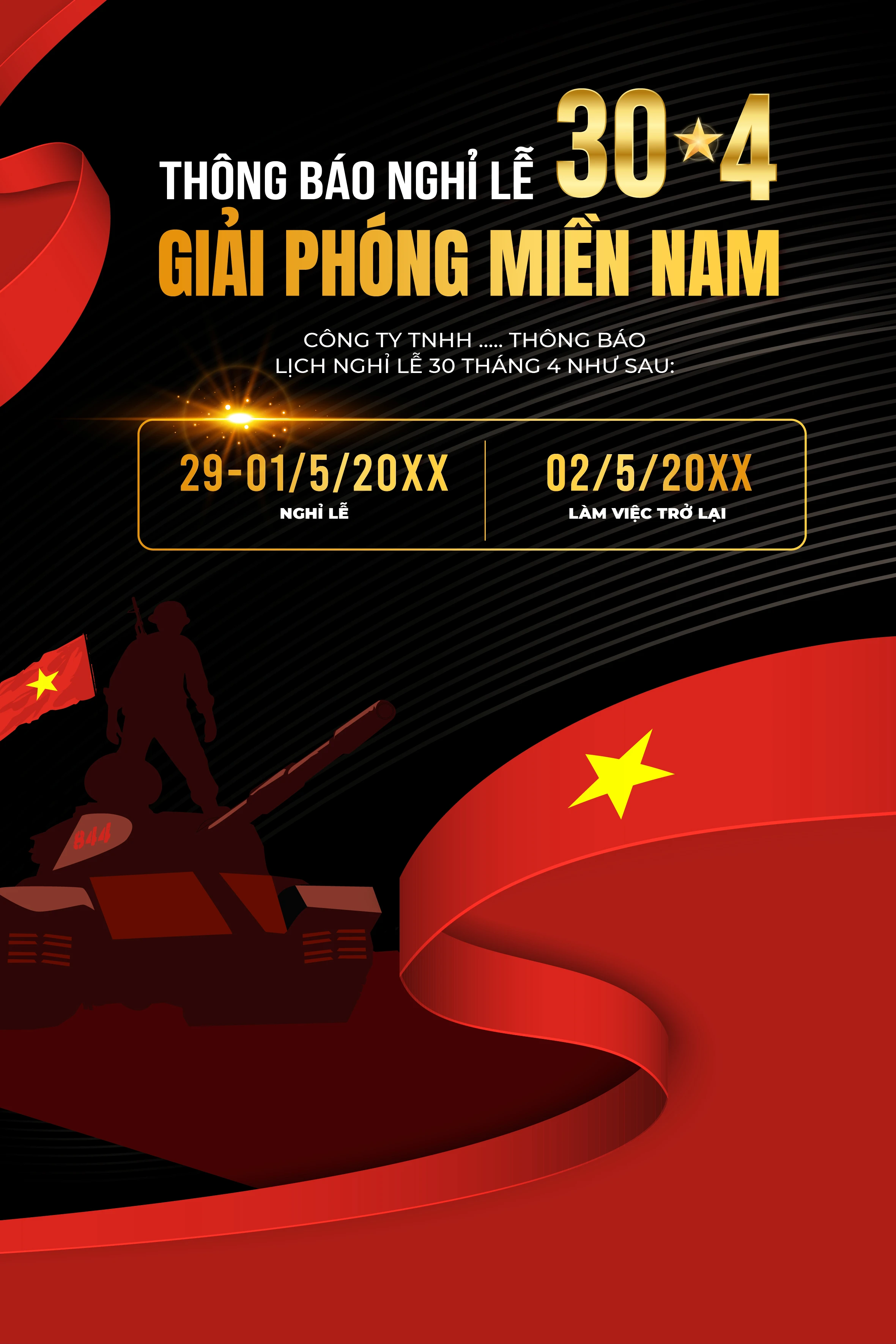 Giải phóng Miền Nam (30/4) & Quốc Tế Lao Động (1/5) #43