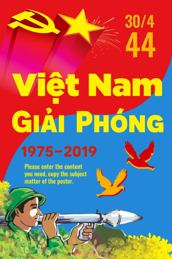Giải phóng Miền Nam (30/4) & Quốc Tế Lao Động (1/5) #64