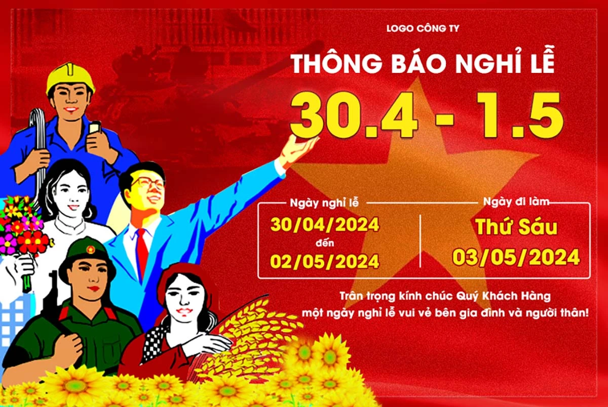Giải phóng Miền Nam (30/4) & Quốc Tế Lao Động (1/5) #75