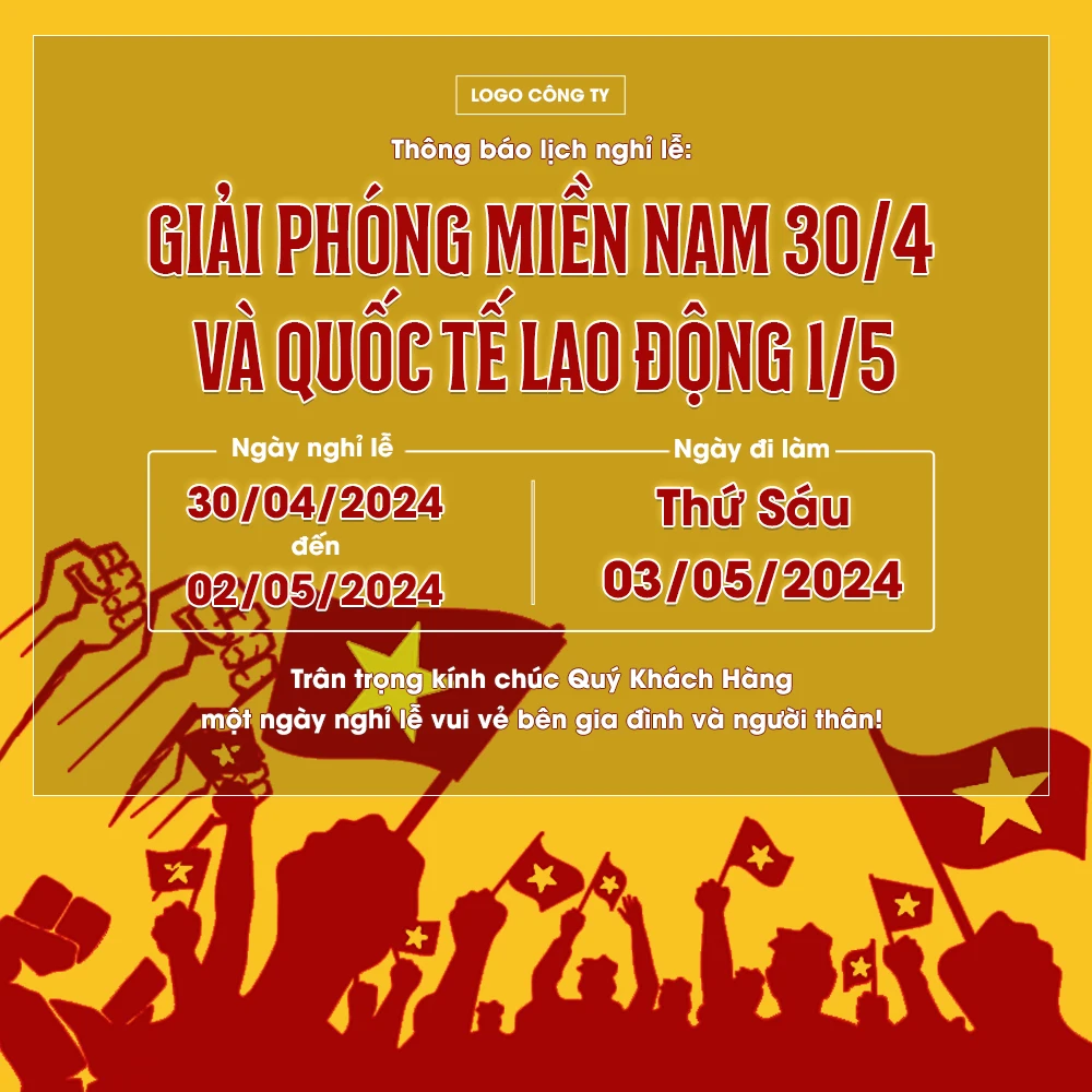 Giải phóng Miền Nam (30/4) & Quốc Tế Lao Động (1/5) #79